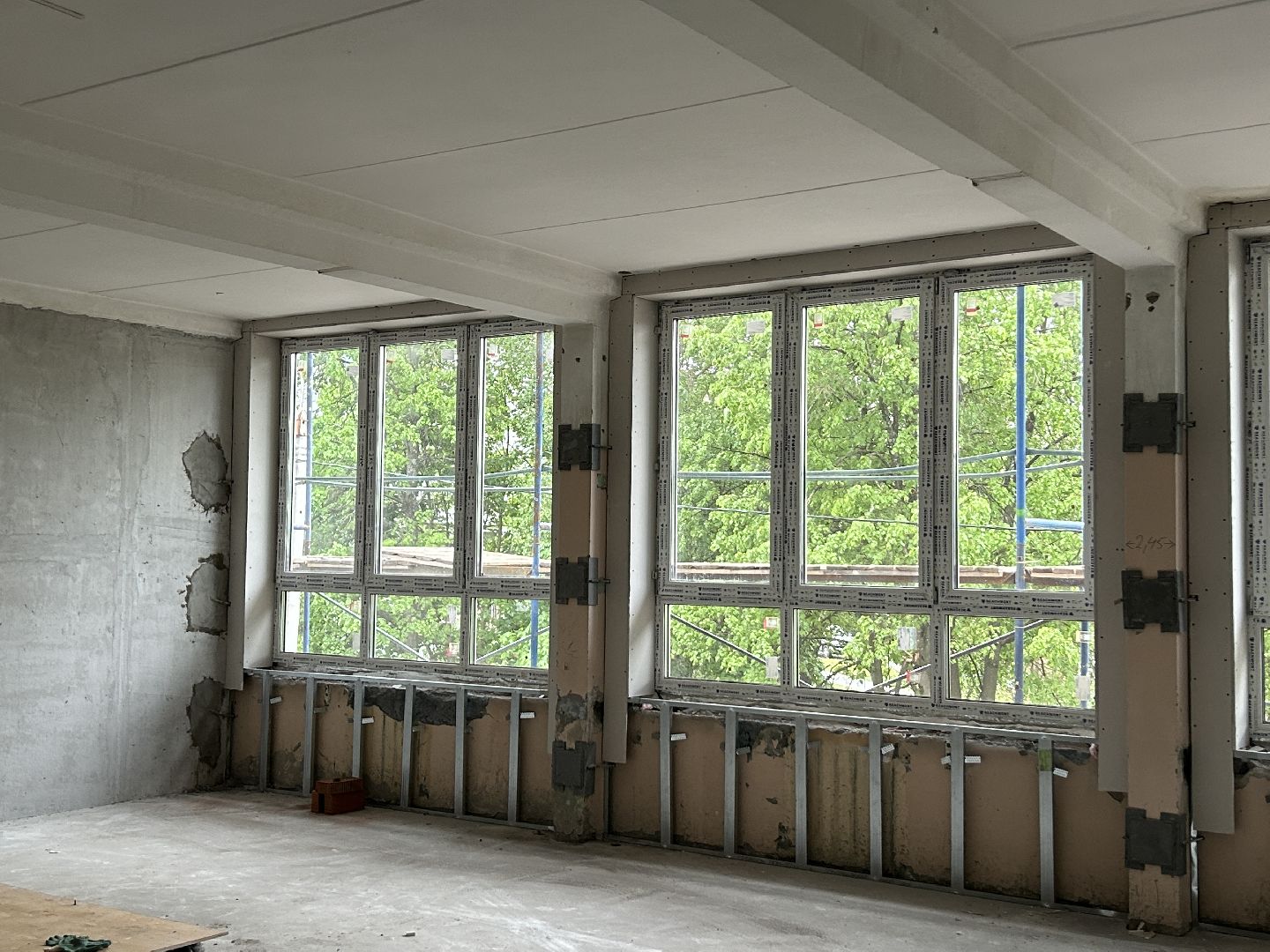 Капитальный ремонт, школа, строительство, Фрязино