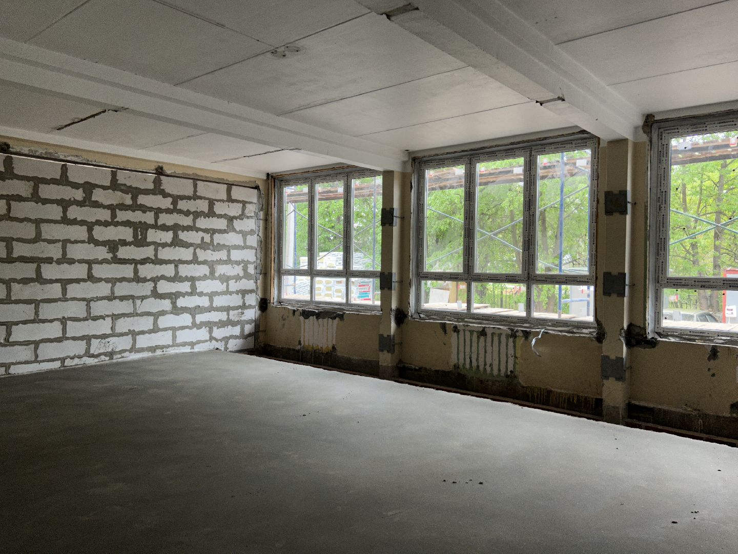 Капитальный ремонт, школа, строительство, Фрязино