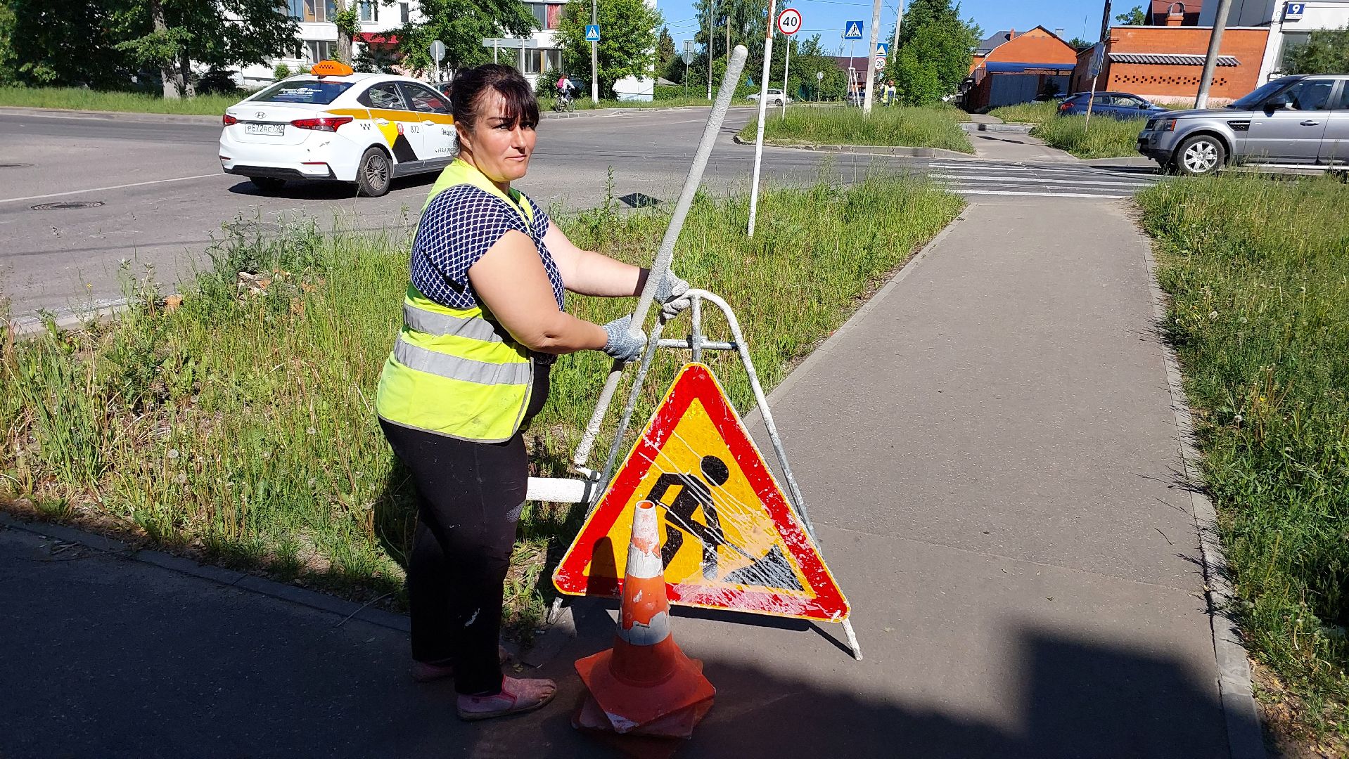 дороги, серпухов, дорожная разметка, пешеходный переход, пешеходная зебра, добродел,
