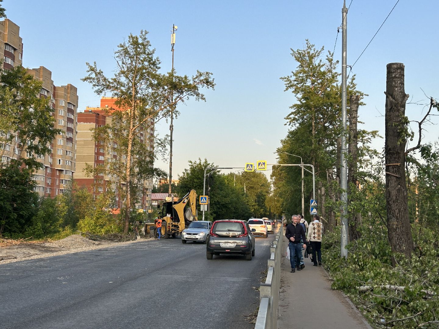 Ремонт дороги, благоустройство, Щелково