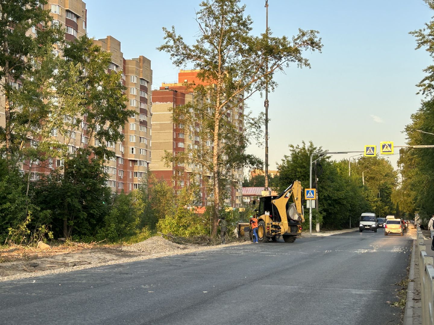 Ремонт дороги, благоустройство, Щелково