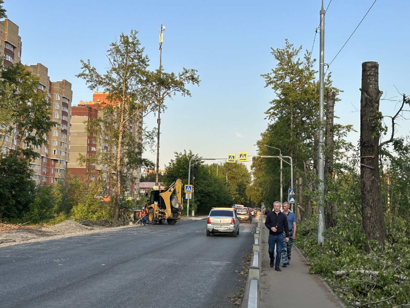 Ремонт дороги, благоустройство, Щелково