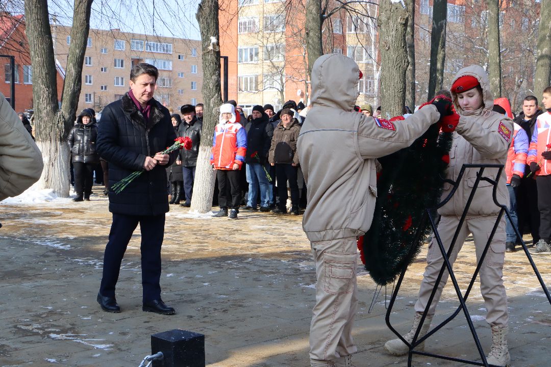 Серебряные Пруды, память, ветераны