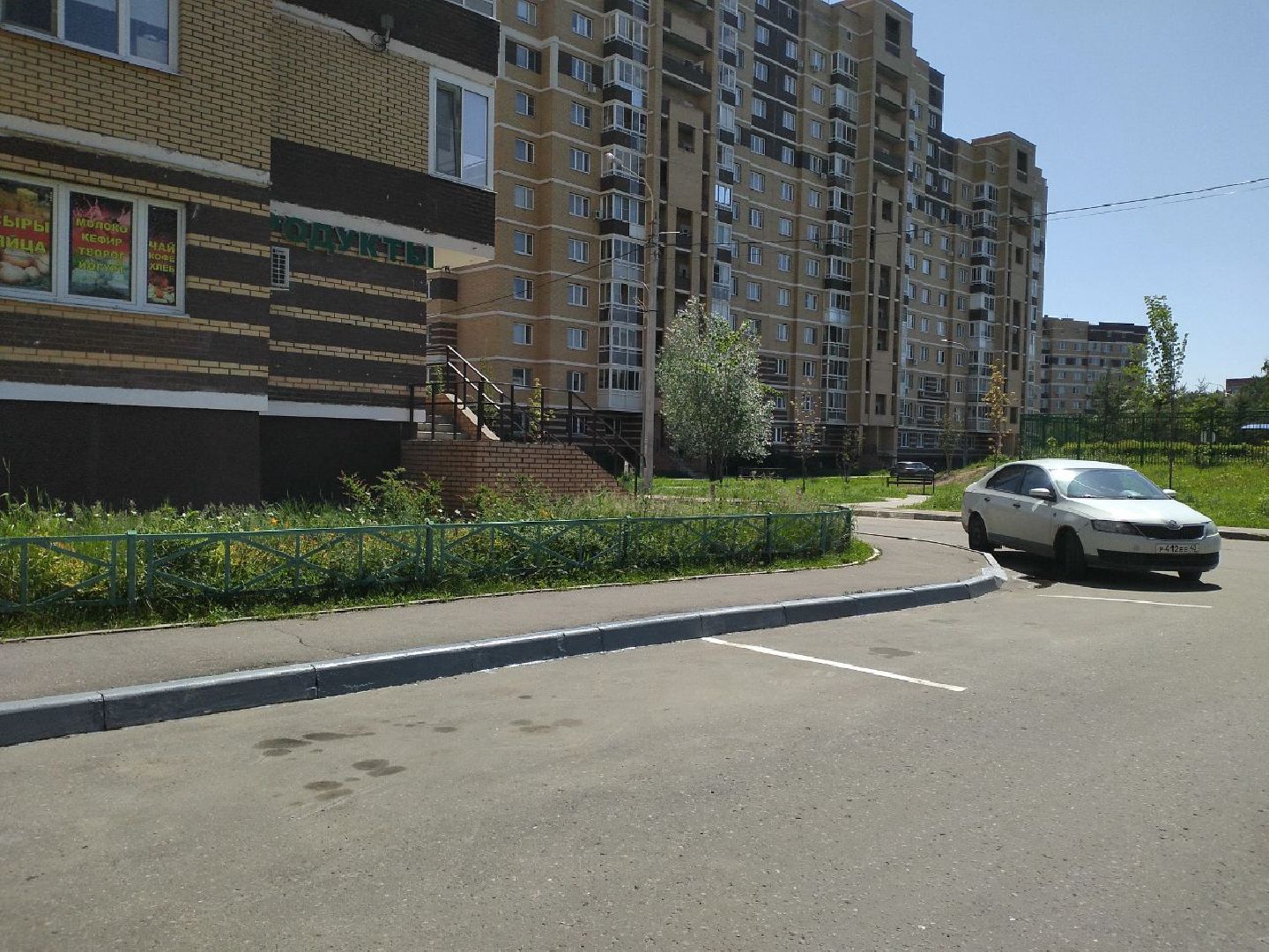 благоустройство, двор, тротуар, Лосино-Петровский