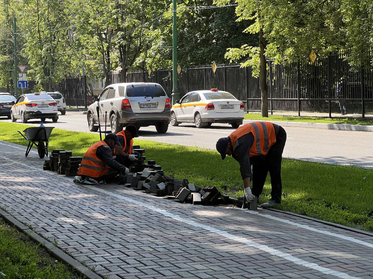 Химки, благоустройство, ОГХ, тротуар, пешеходная зона