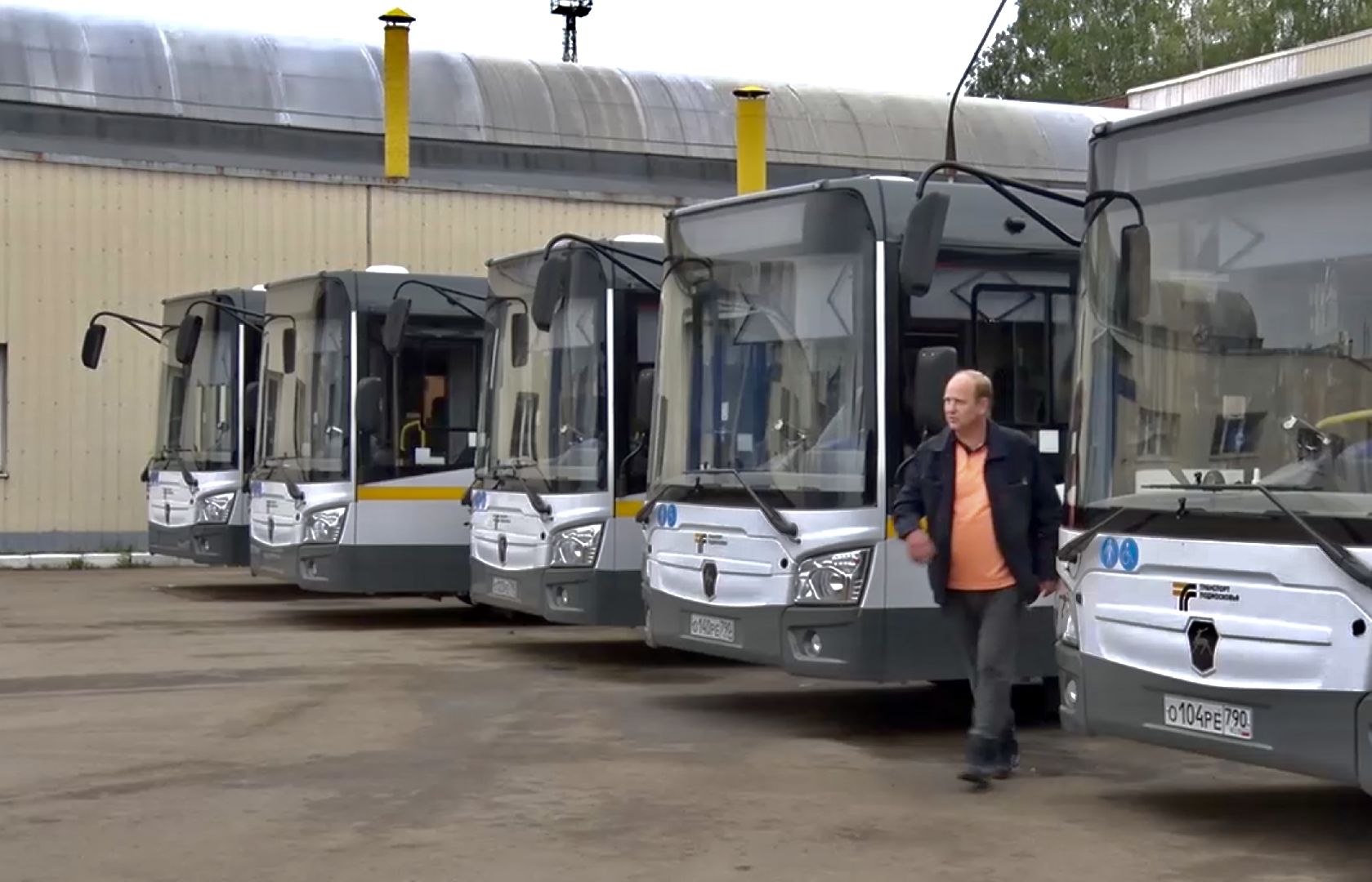 Клин, транспорт, автобусы, общество