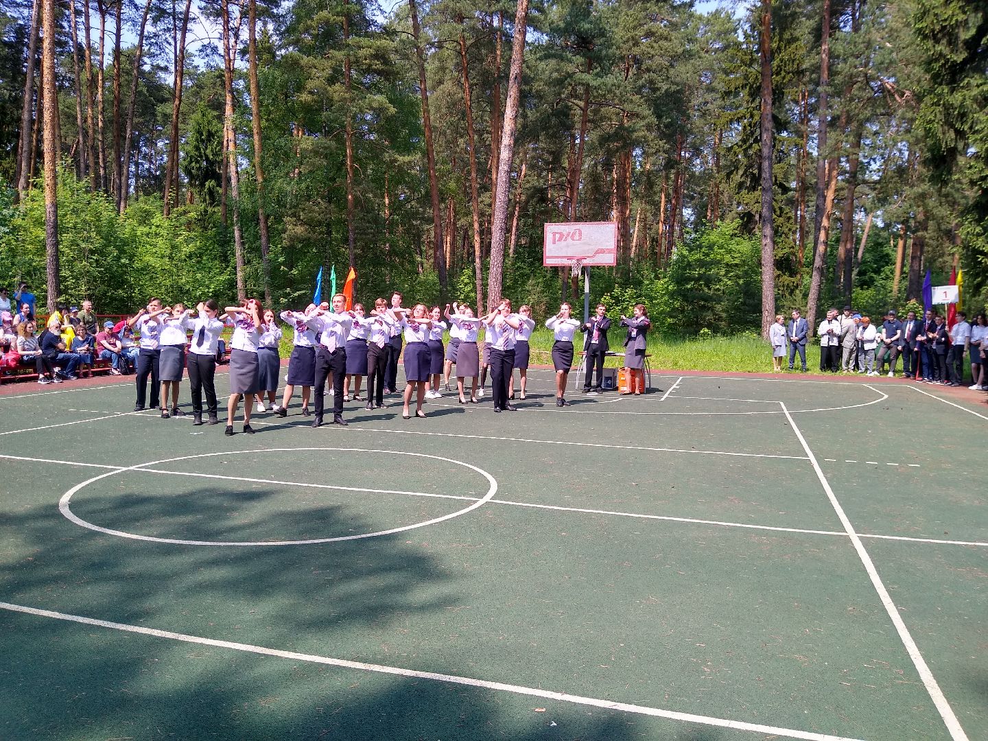 Раменское, общество, открытие сезона детской железной дороги, флешмоб