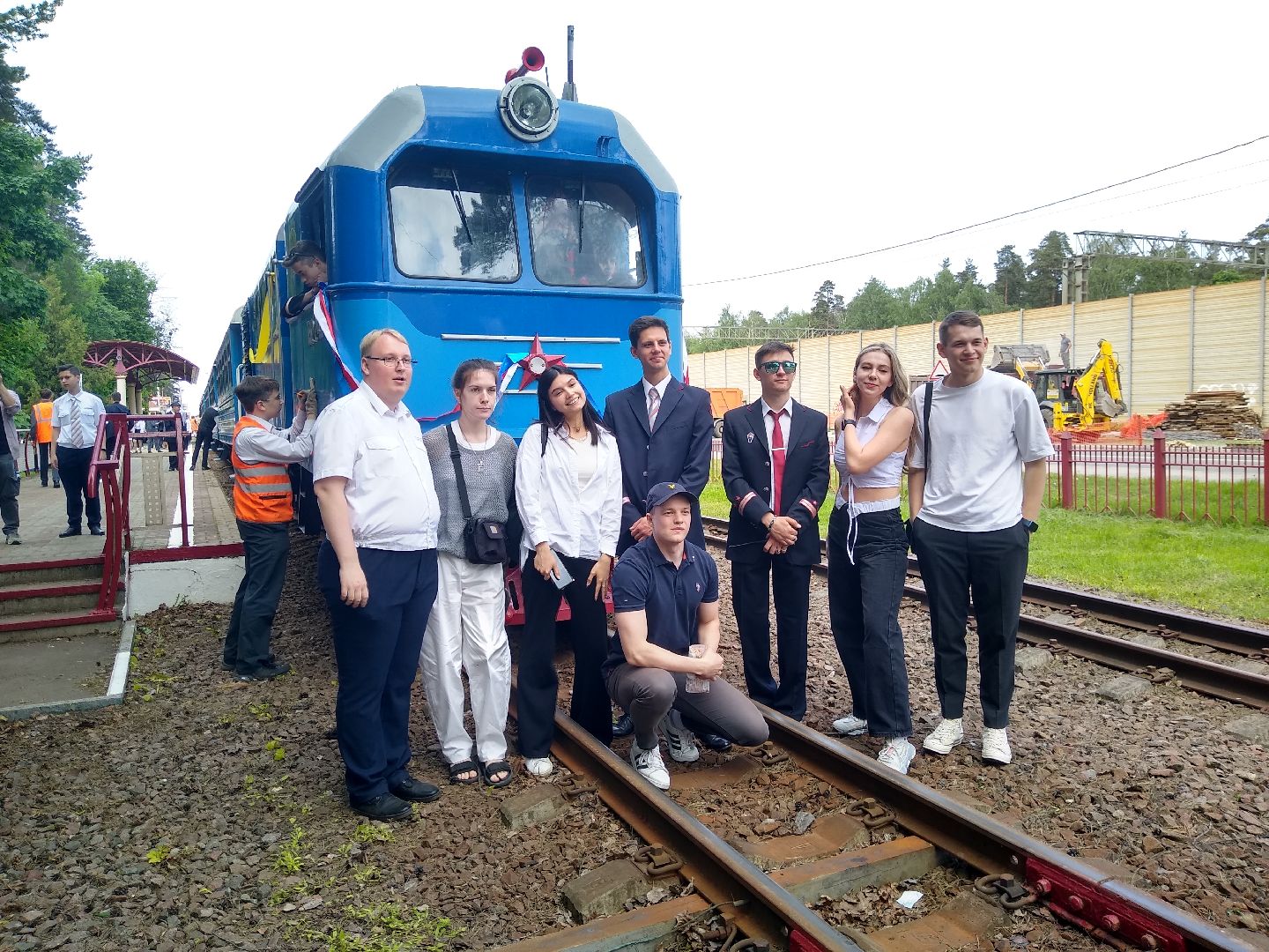 Раменское, общество, открытие сезона детской железной дороги, флешмоб