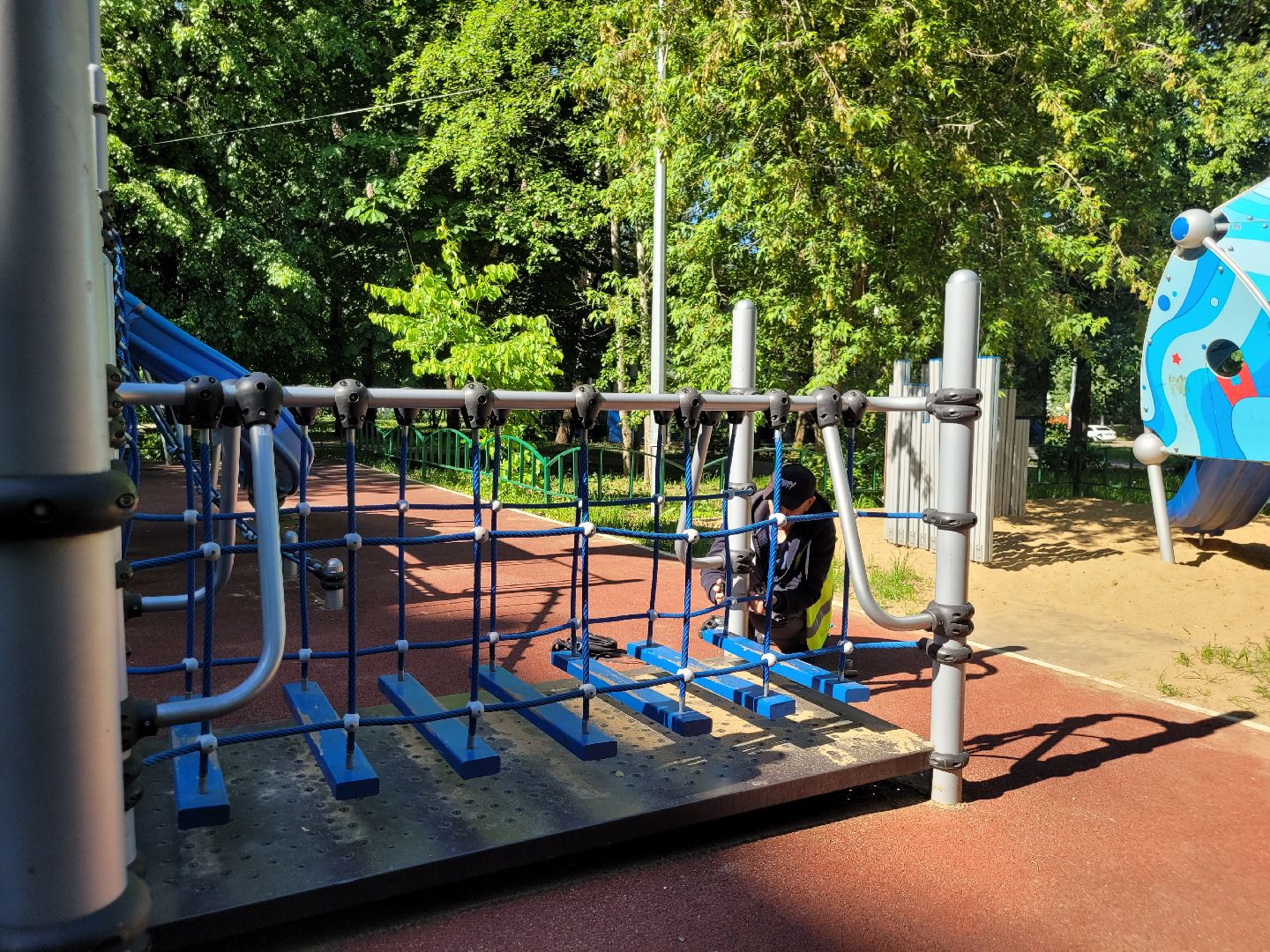 детские площадки; ремонт; видное; жкх