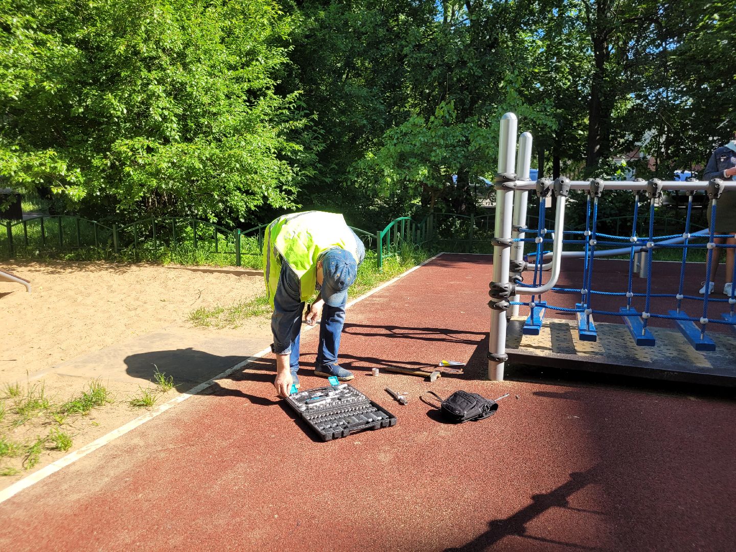 детские площадки; ремонт; видное; жкх