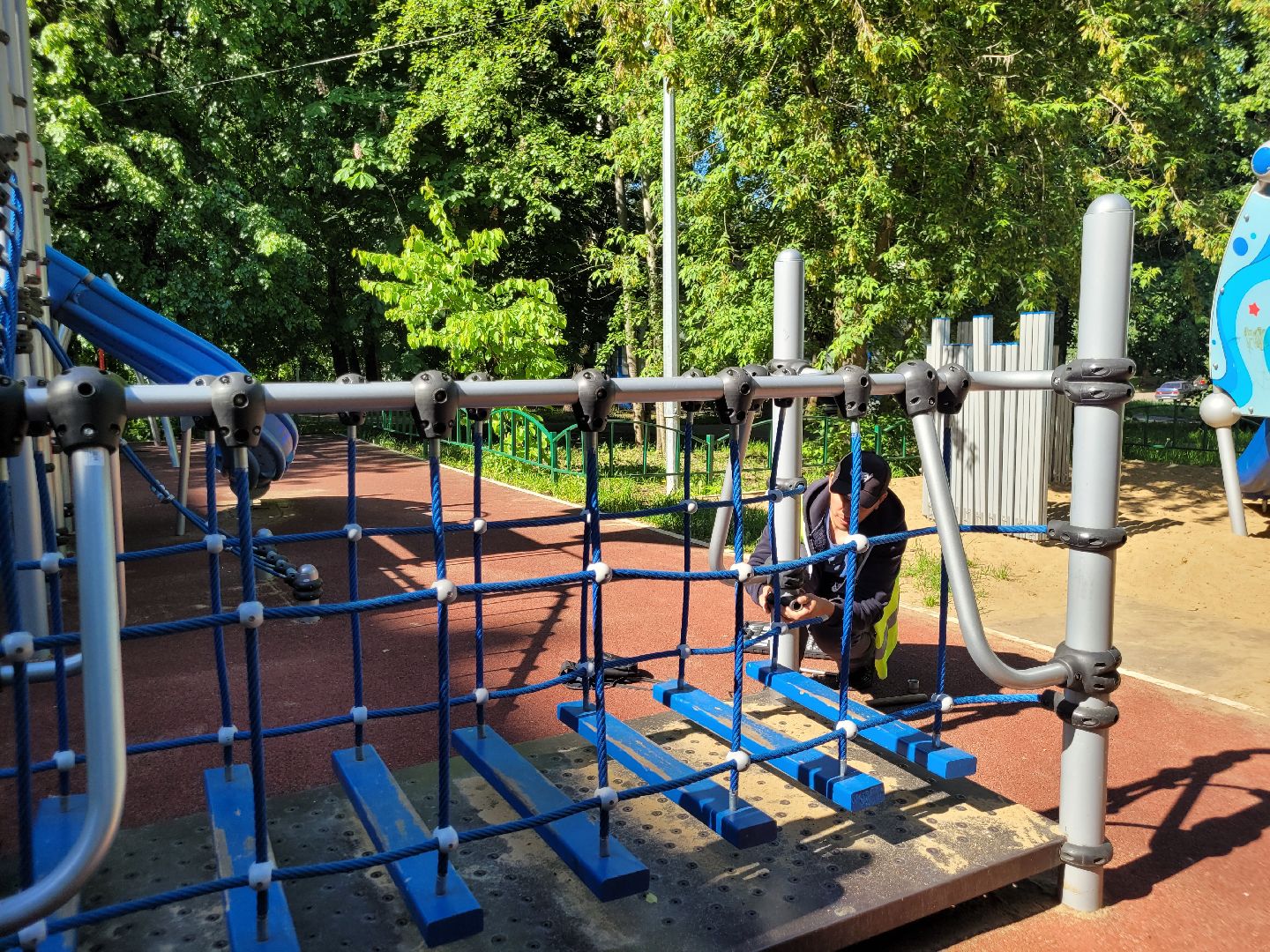 детские площадки; ремонт; видное; жкх