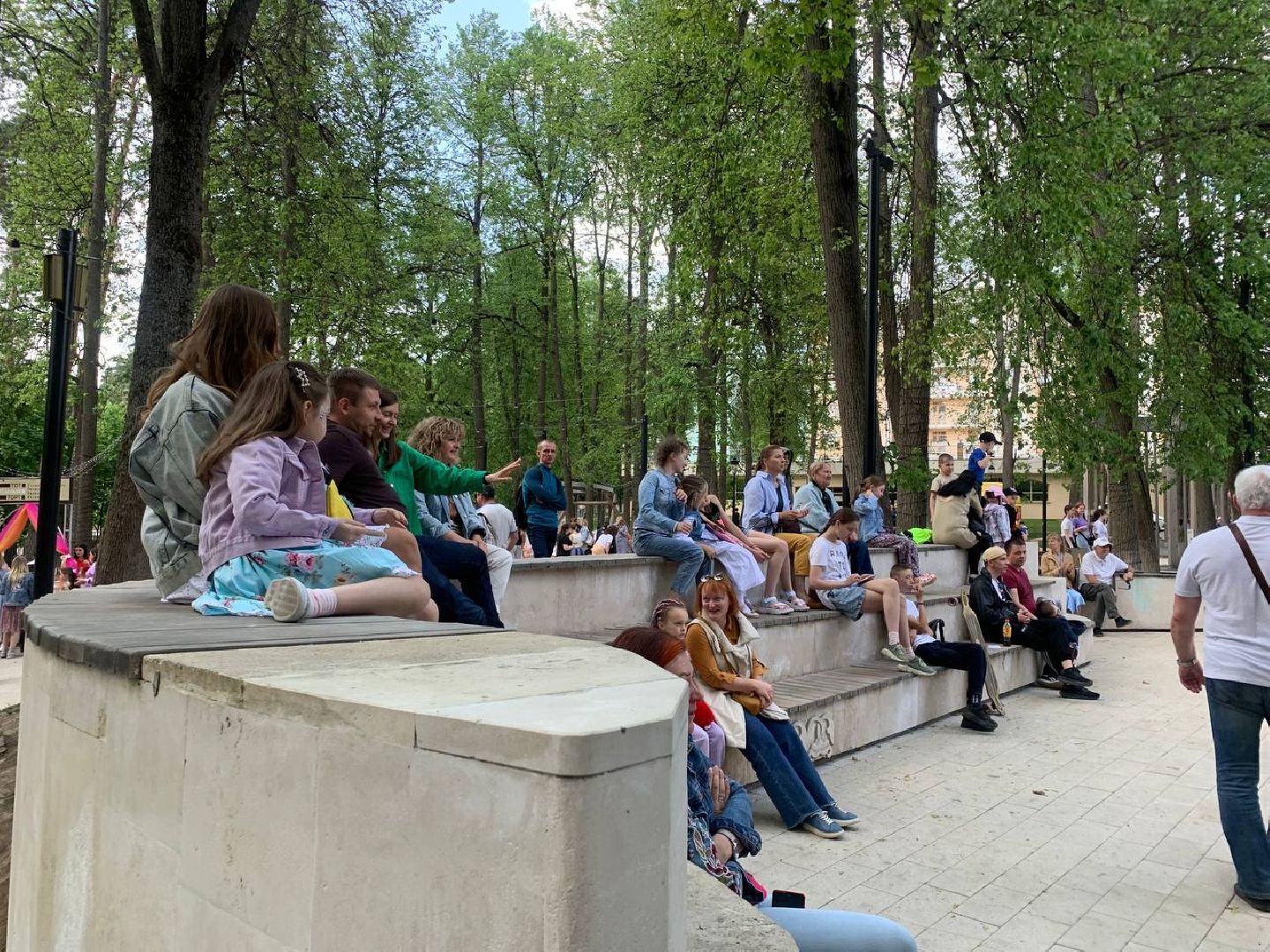 Звенигород, городской парк имени Чехова, фестиваль