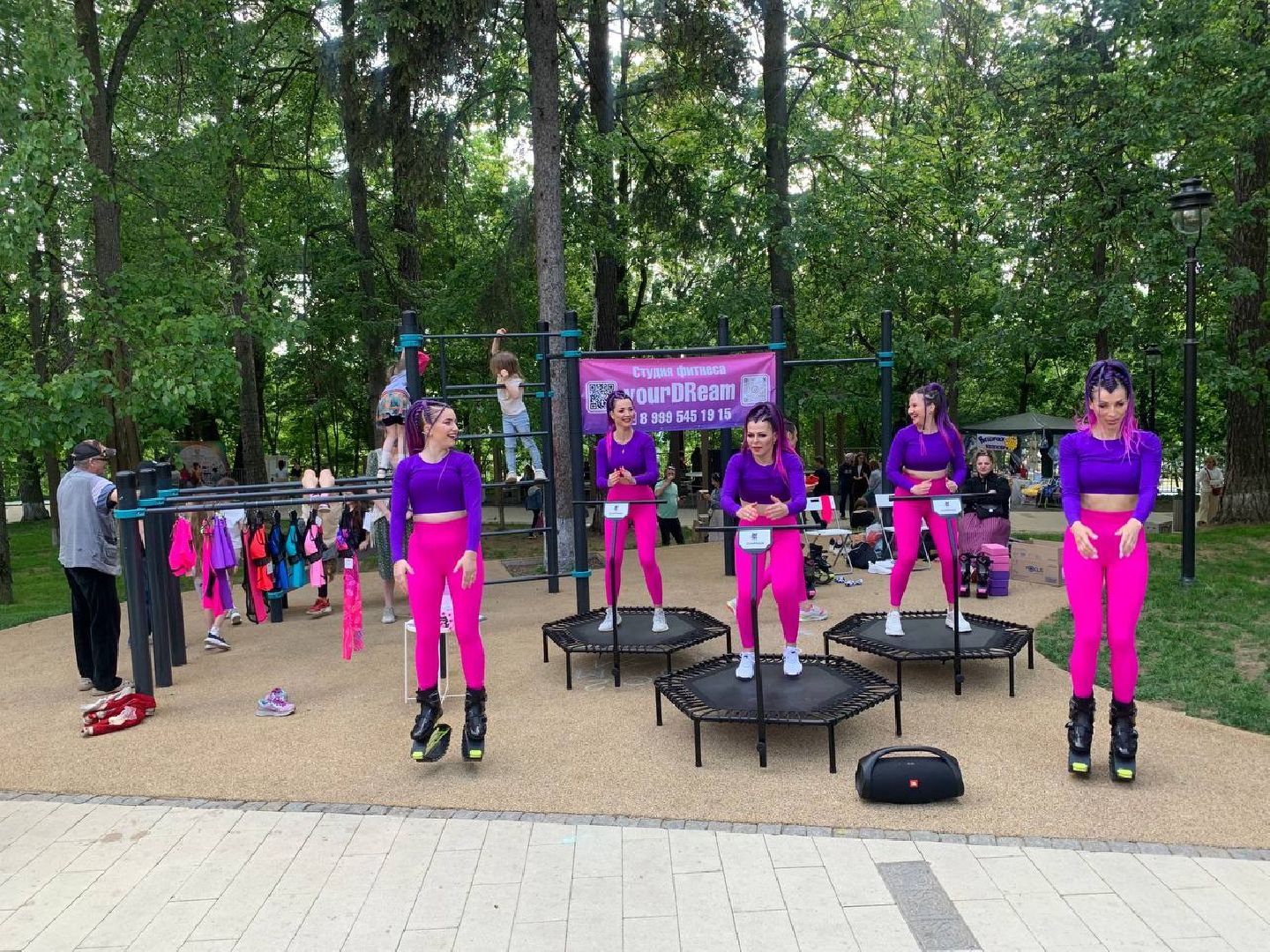 Звенигород, городской парк имени Чехова, фестиваль