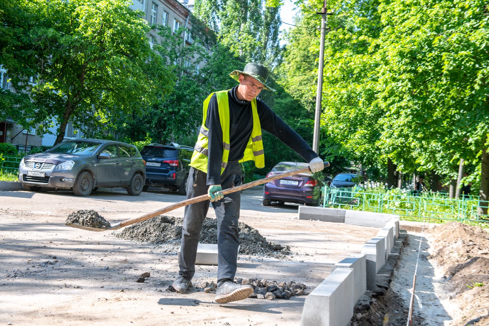 лыткарино, благоустройство, двор,