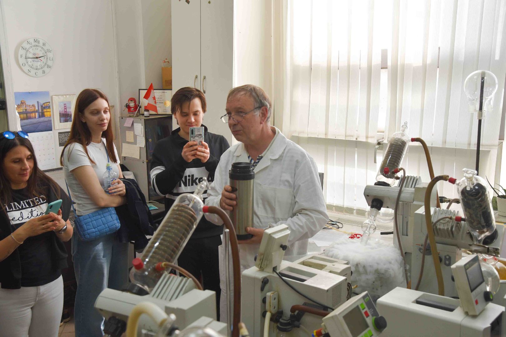 Химки, химия, предприятие, экскурсия