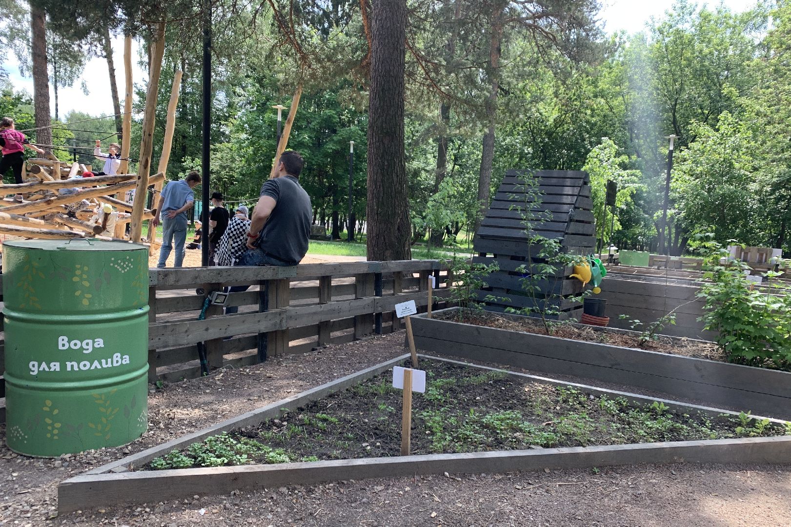 Балашиха, Подмосковье, благоустройство,Общественный огород, парки