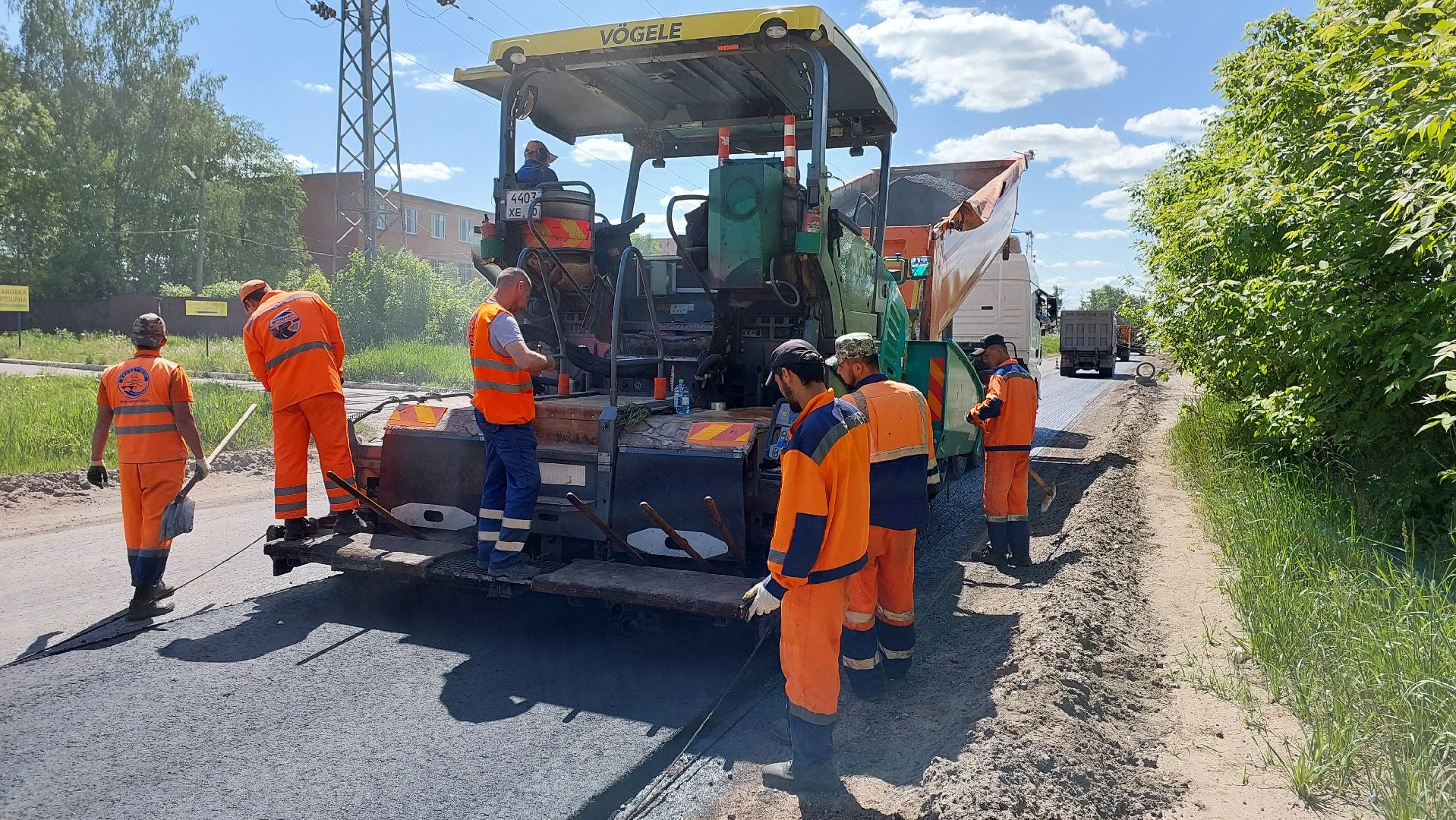 дороги, серпухов, мосавтодор, окское шоссе, асфальт, дорожные работы,