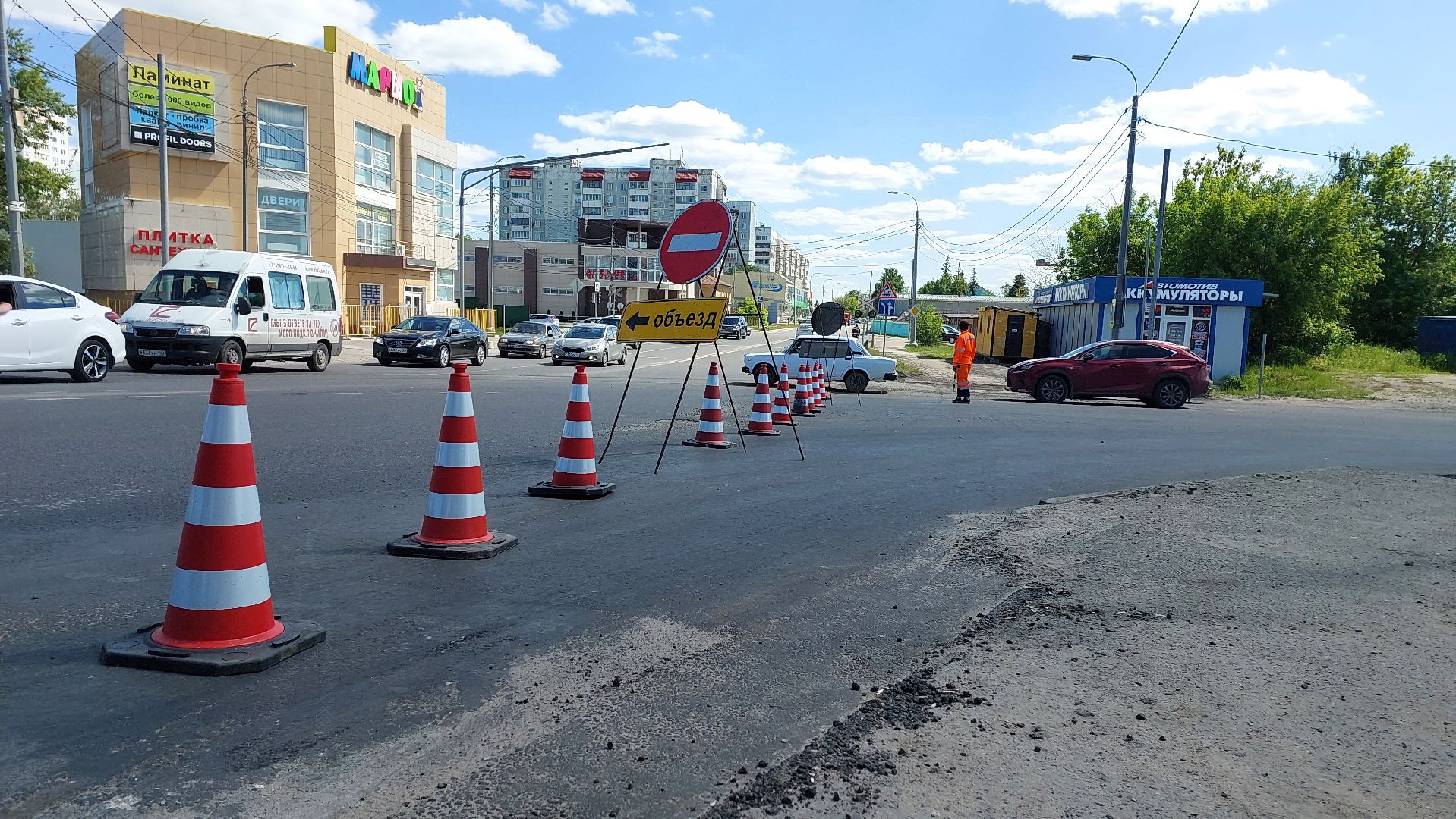 дороги, серпухов, мосавтодор, окское шоссе, асфальт, дорожные работы,