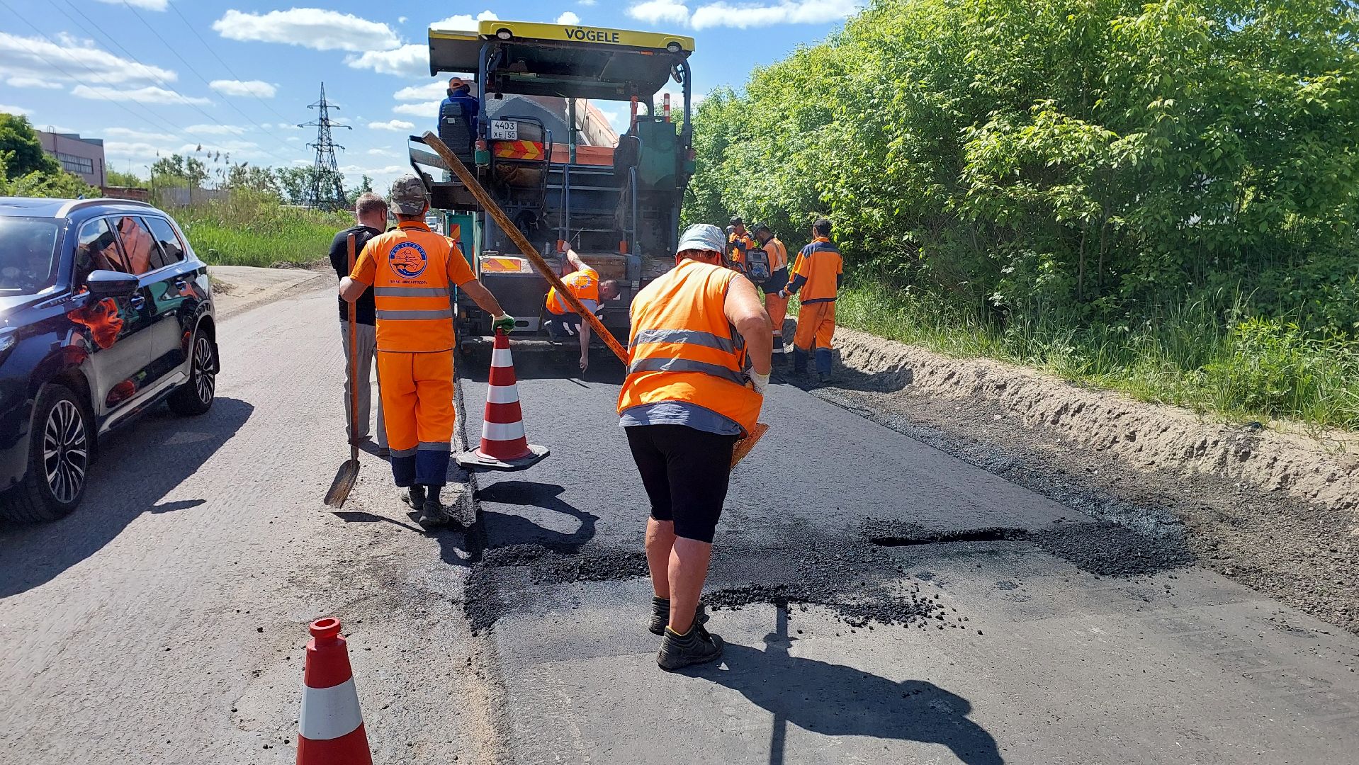 дороги, серпухов, мосавтодор, окское шоссе, асфальт, дорожные работы,
