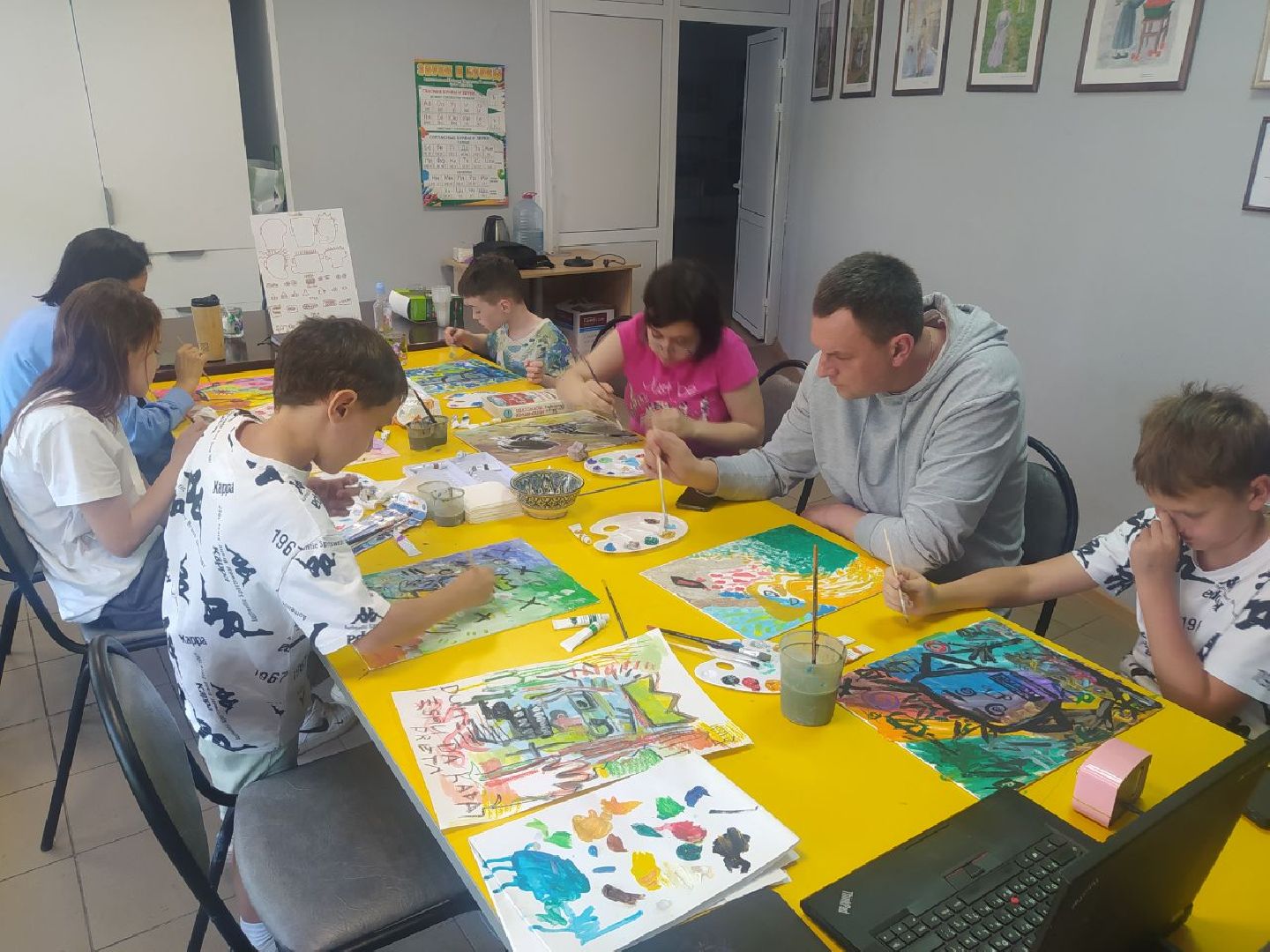 Дедовск, мастер-класс, Жан Мишель Баския, сюрреализм, Александр Фадеев