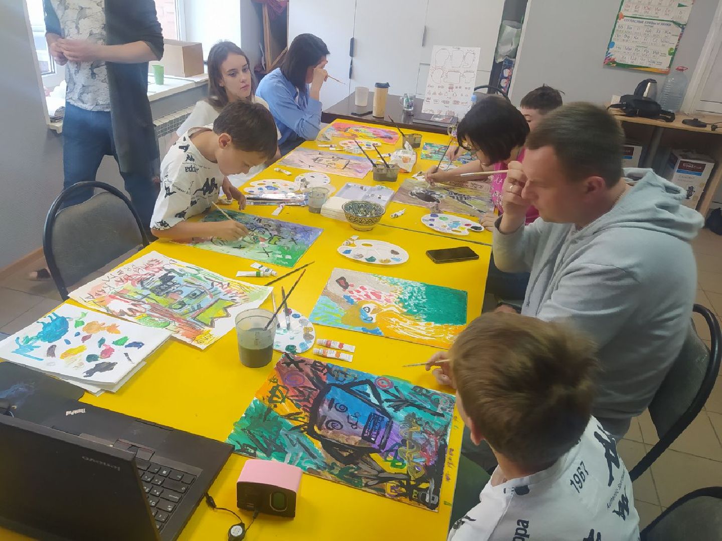 Дедовск, мастер-класс, Жан Мишель Баския, сюрреализм, Александр Фадеев