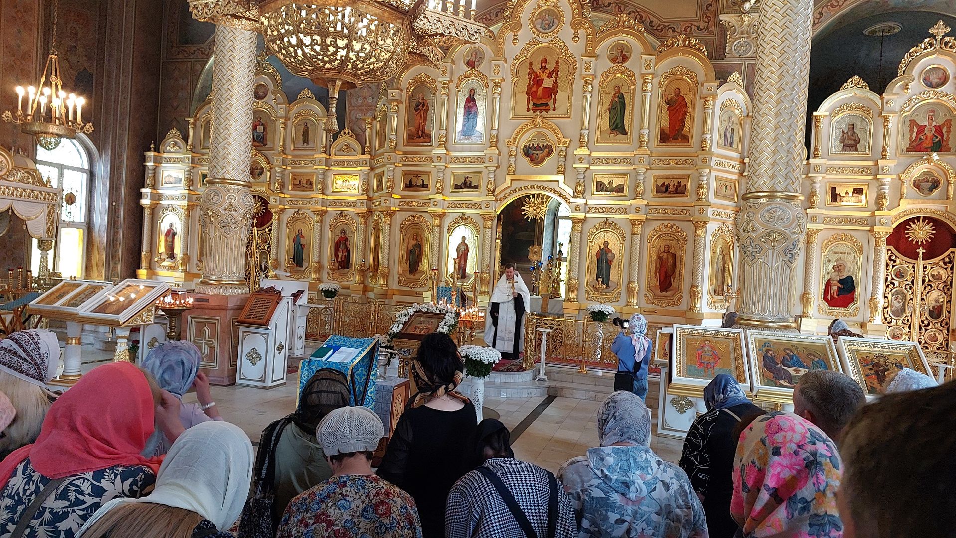 молебен, серпухов, сво, спецоперация, военные, храм, церковь,