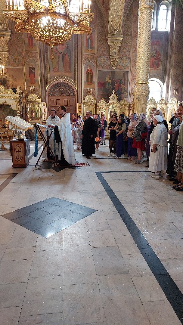 молебен, серпухов, сво, спецоперация, военные, храм, церковь,