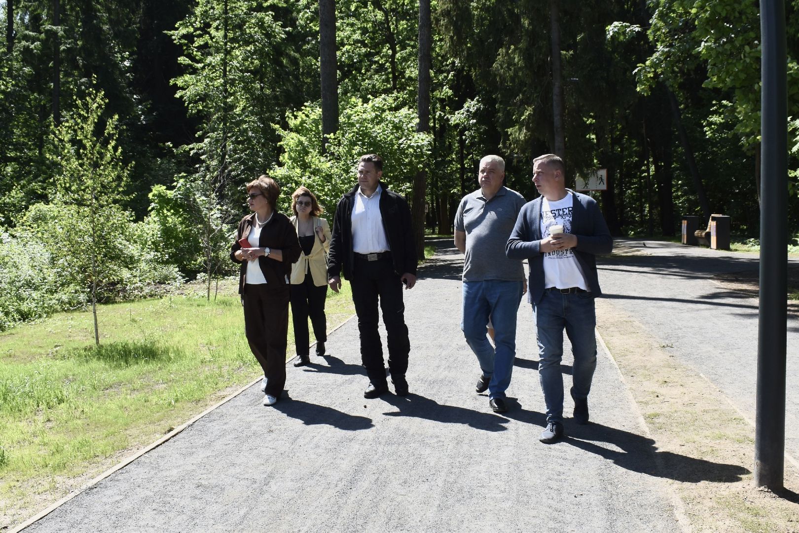 Балашиха, Подмосковье, благоустройство, парки, Ольгинский лесопарк, депутаты, Тарас Ефимов