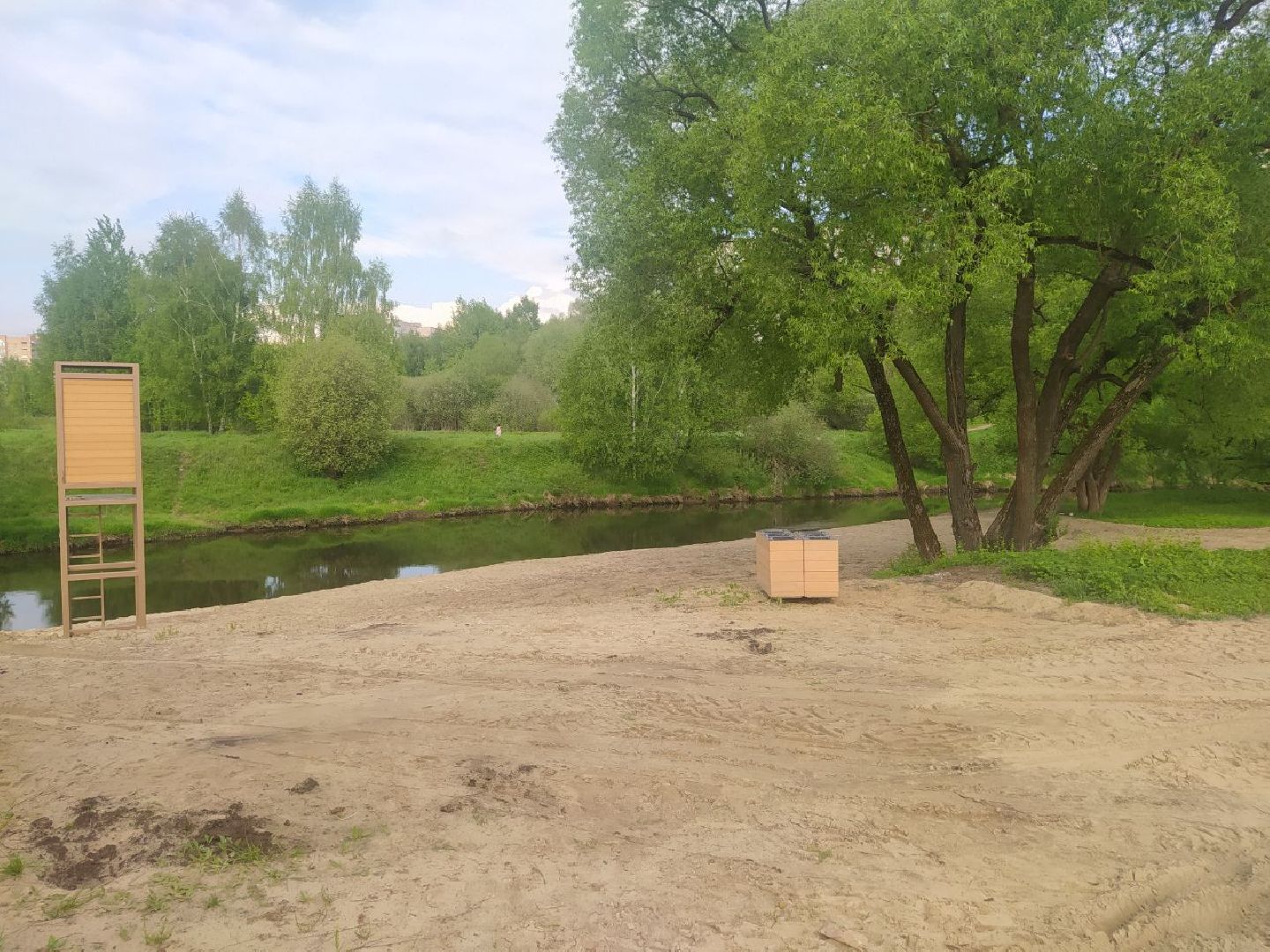 Истра, пляжи, пляжи Подмосковья