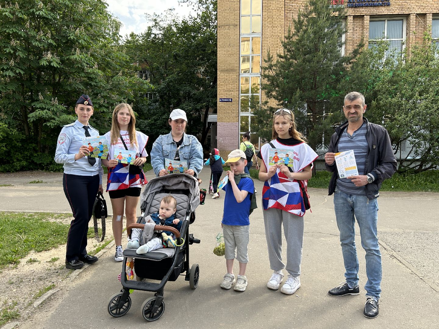 ГИБДД, волонтеры, дети, акция, Фрязино