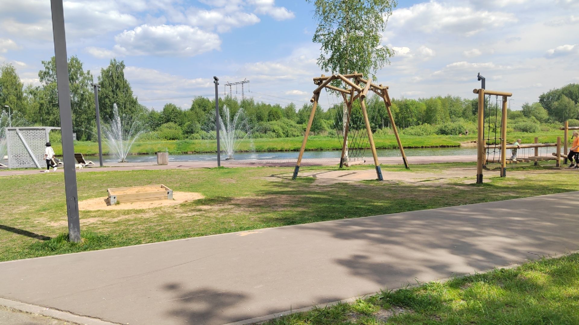 Пушкинский округ, Ивантеевка, городской парк, отдых, жители, досуг, ЖКХ, содержание территорий