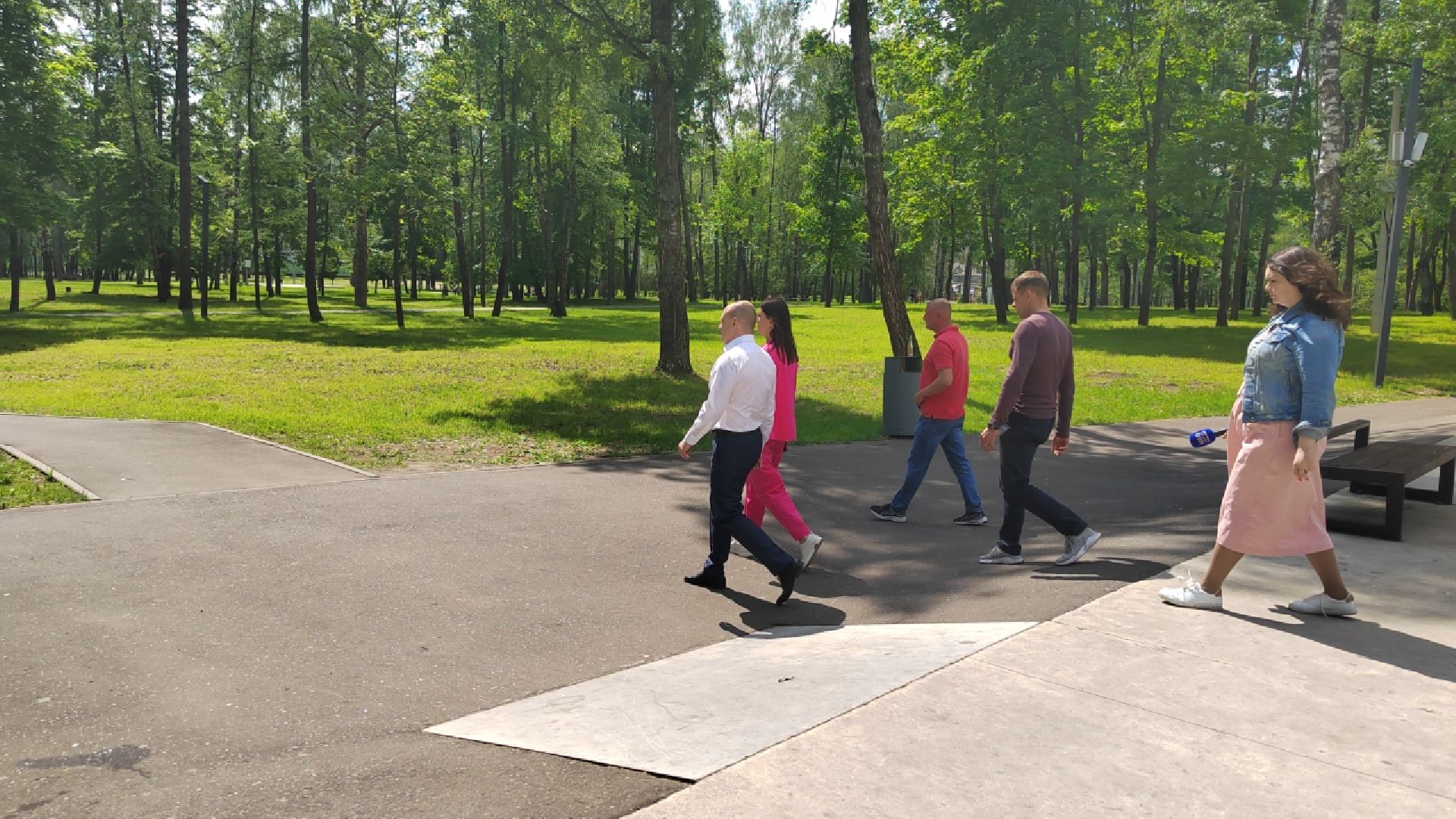 Пушкинский округ, Ивантеевка, городской парк, отдых, жители, досуг, ЖКХ, содержание территорий