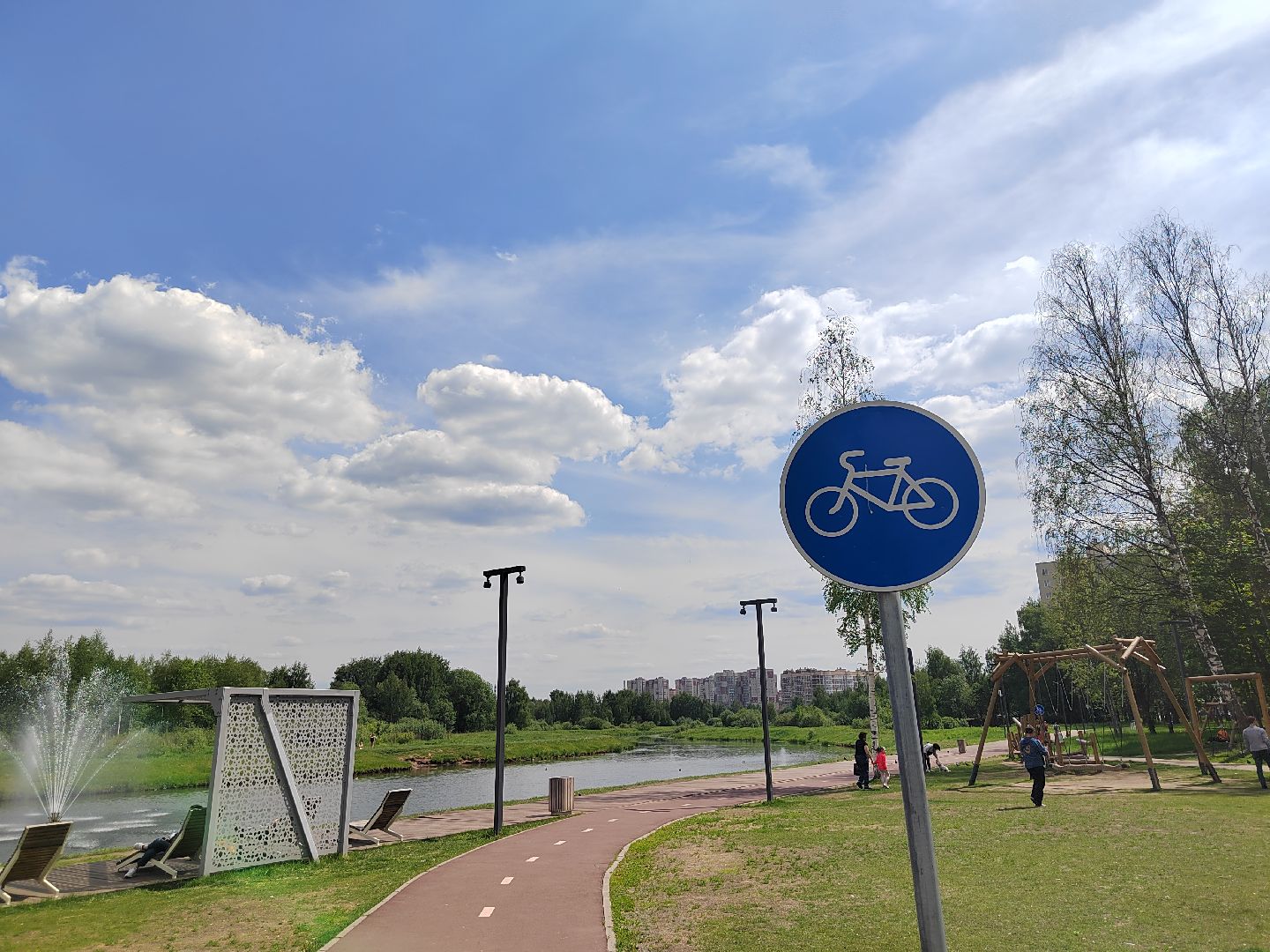 Пушкинский округ, Ивантеевка, городской парк, отдых, жители, досуг, ЖКХ, содержание территорий