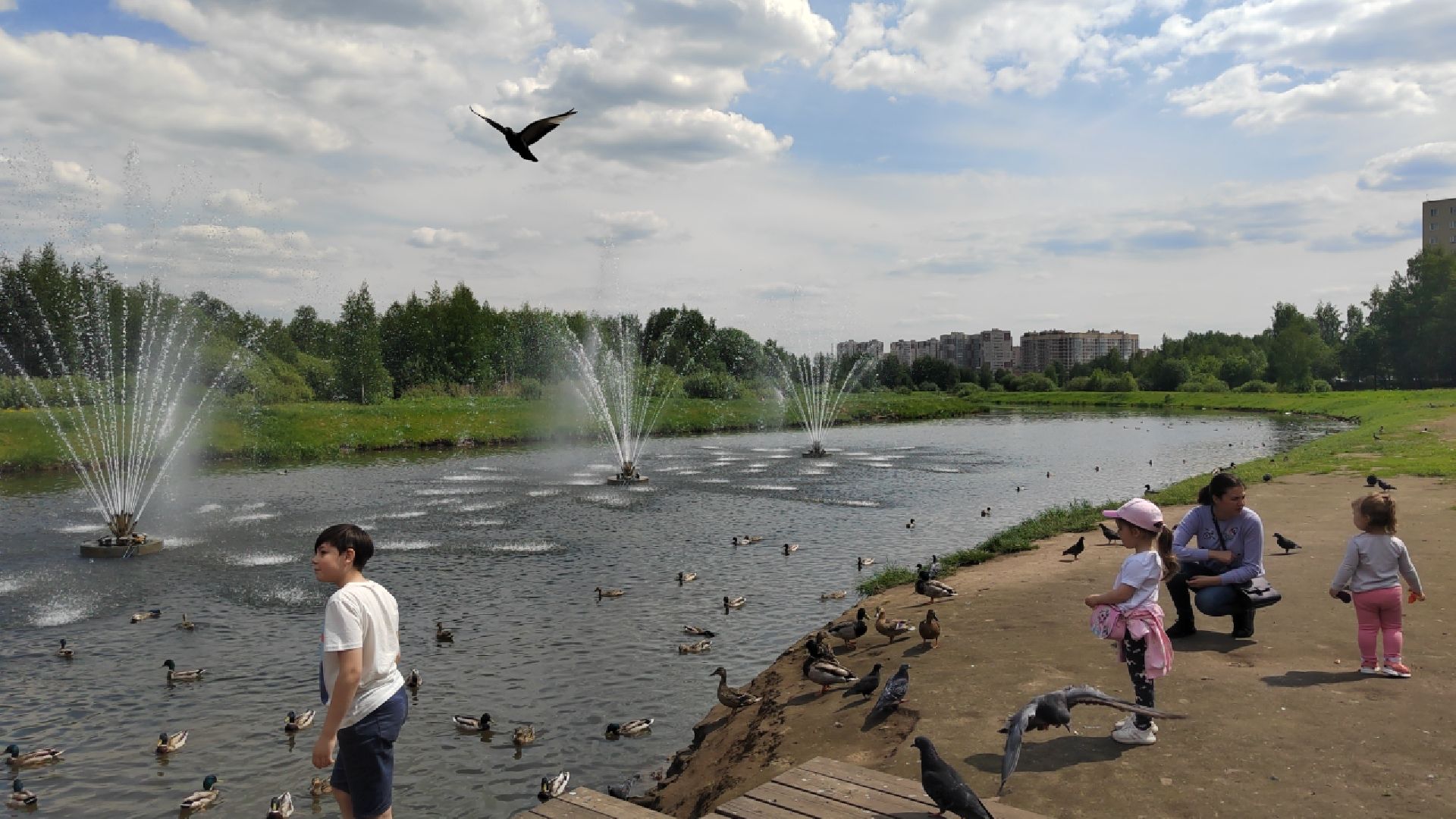 Пушкинский округ, Ивантеевка, городской парк, отдых, жители, досуг, ЖКХ, содержание территорий