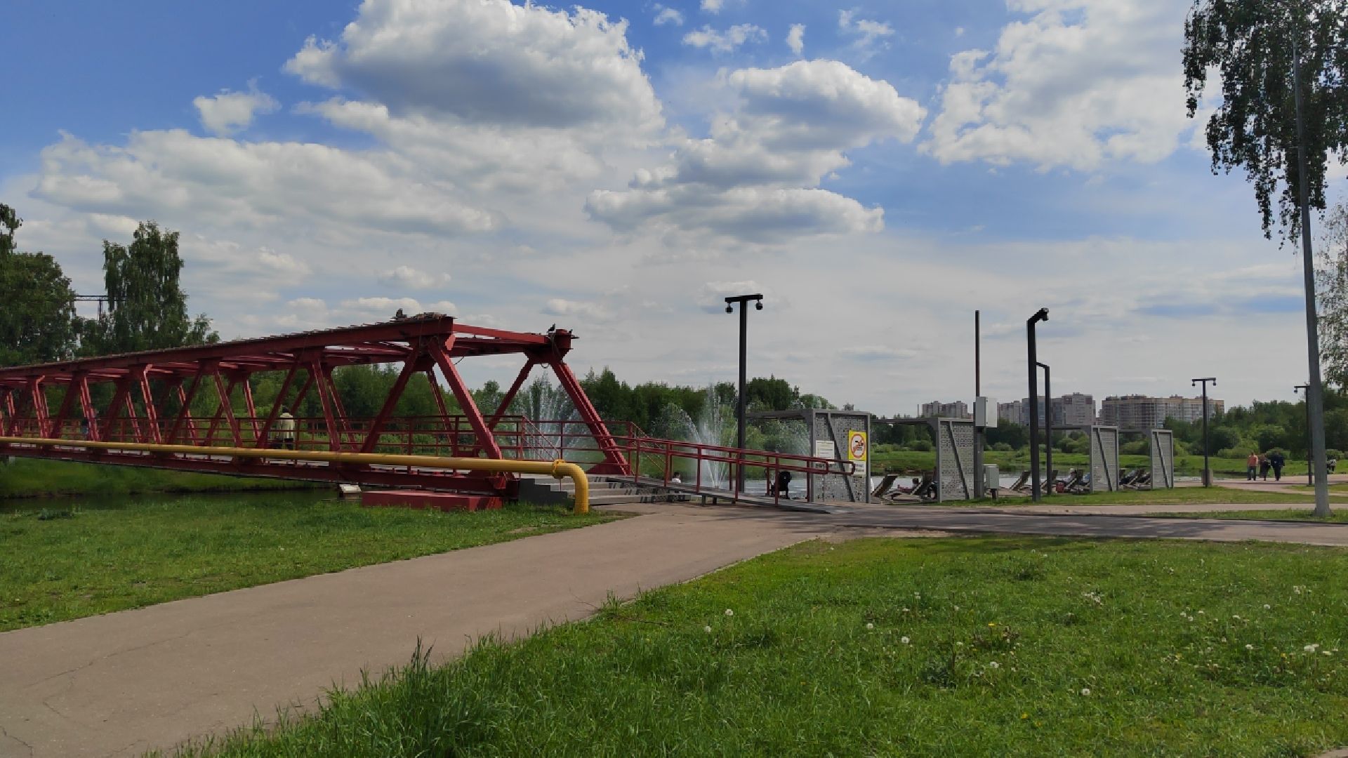 Пушкинский округ, Ивантеевка, городской парк, отдых, жители, досуг, ЖКХ, содержание территорий