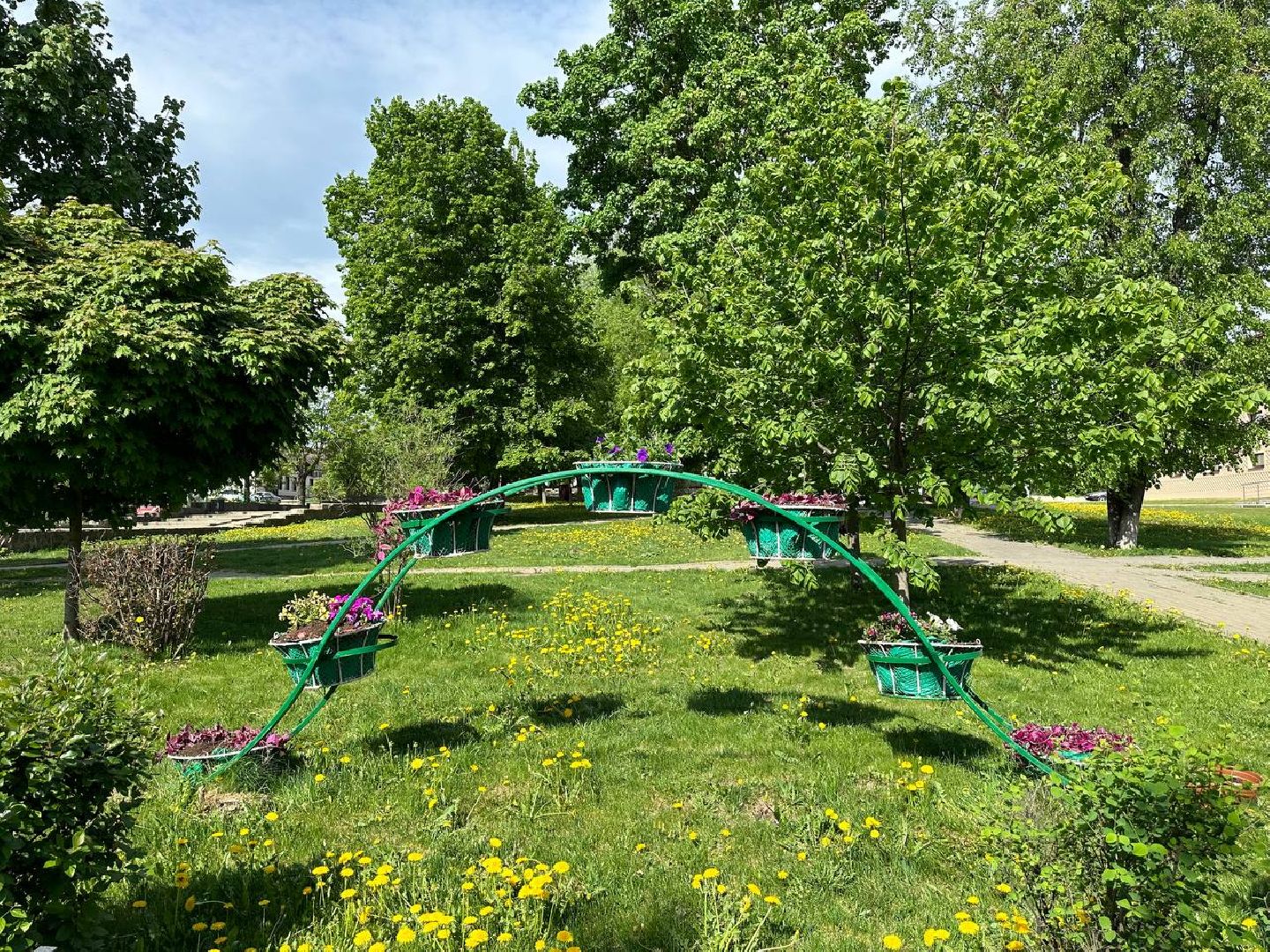 Можайск, Можайский городской округ, Подмосковье, цветы, благоустройство