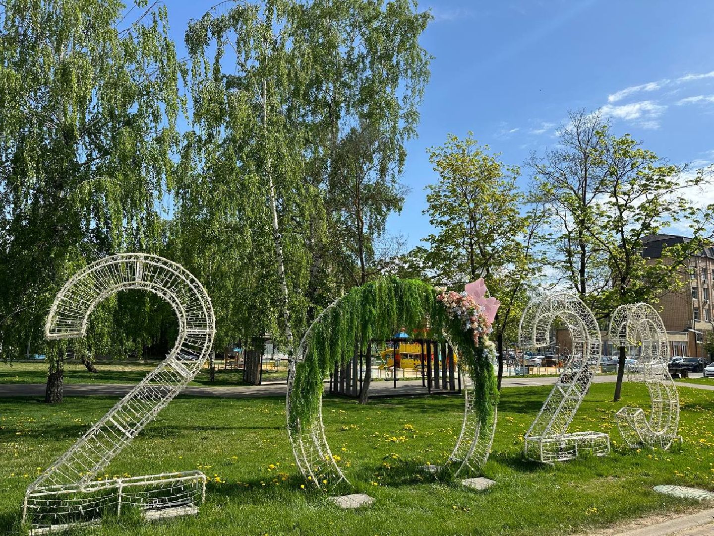 Можайск, Можайский городской округ, Подмосковье, фотозона, цветы, активные жители, фотографии, инсталляция