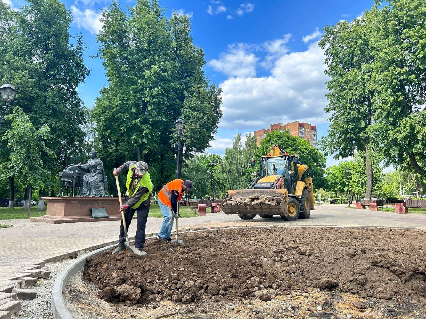 Подольск, сквер