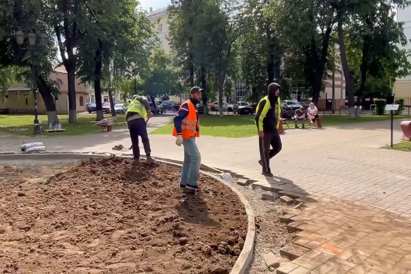 Подольск, сквер