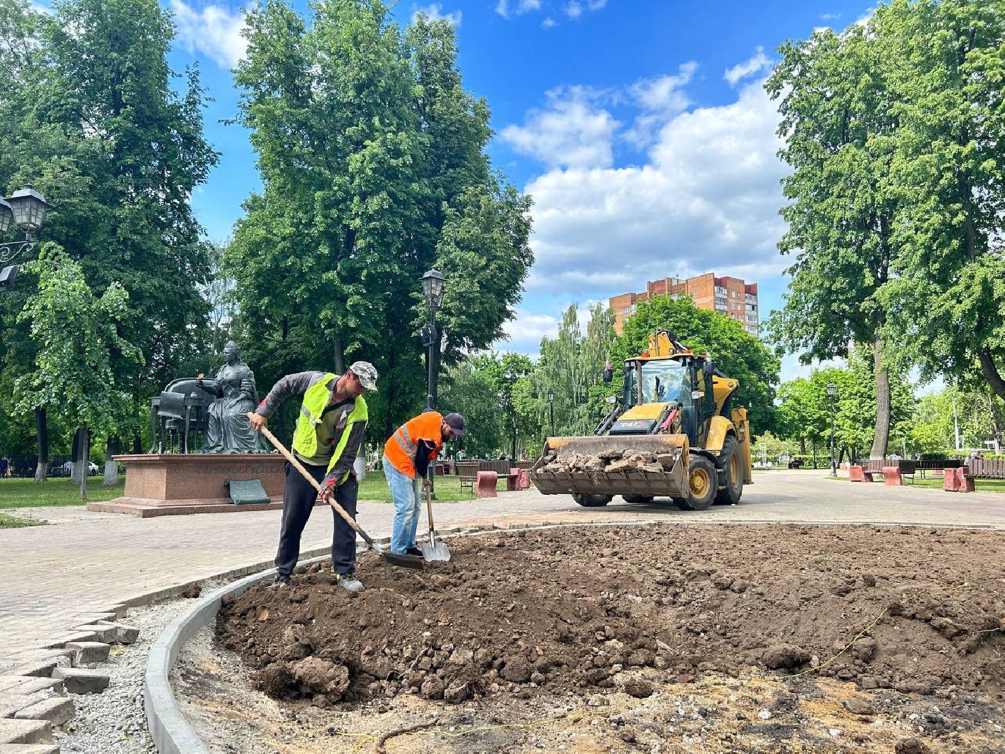 Подольск, сквер