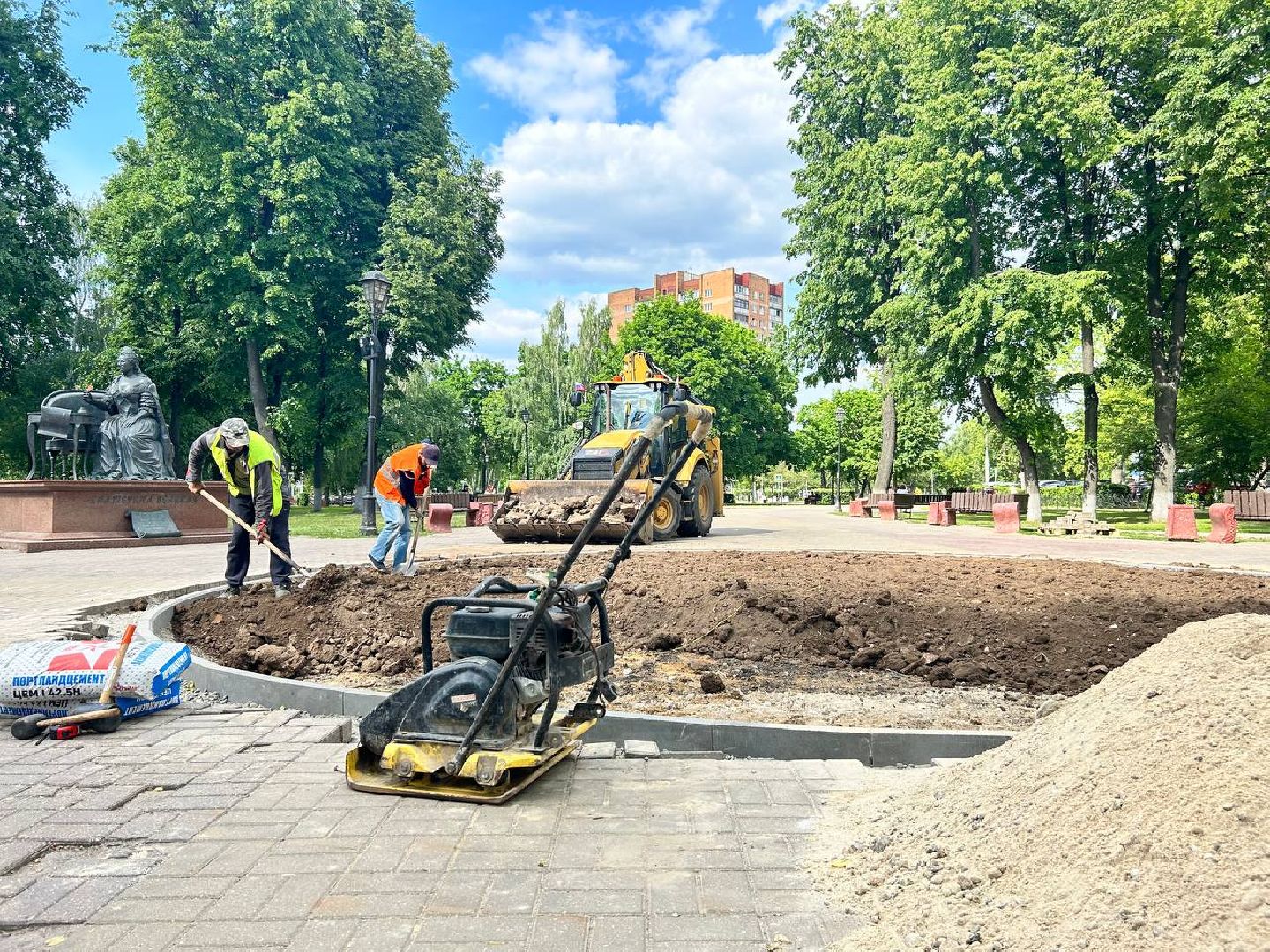 Подольск, сквер