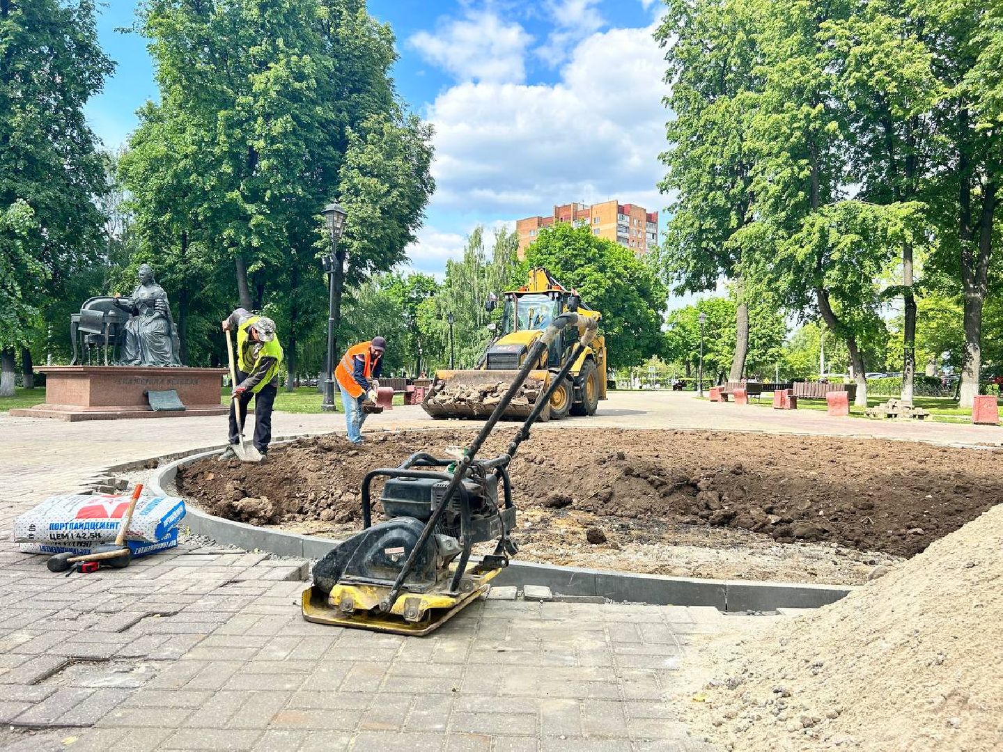 Подольск, сквер