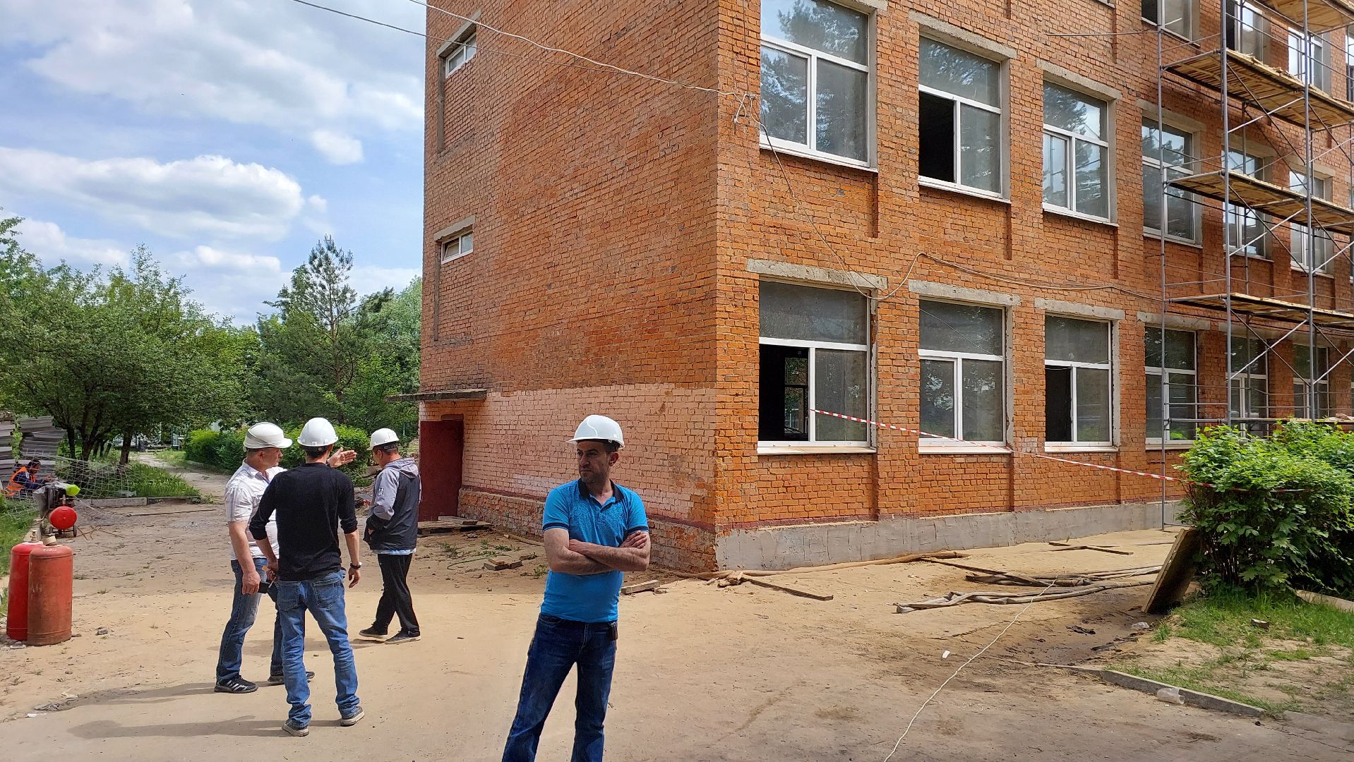 школа, серпухов, строительство, образование, фасад,