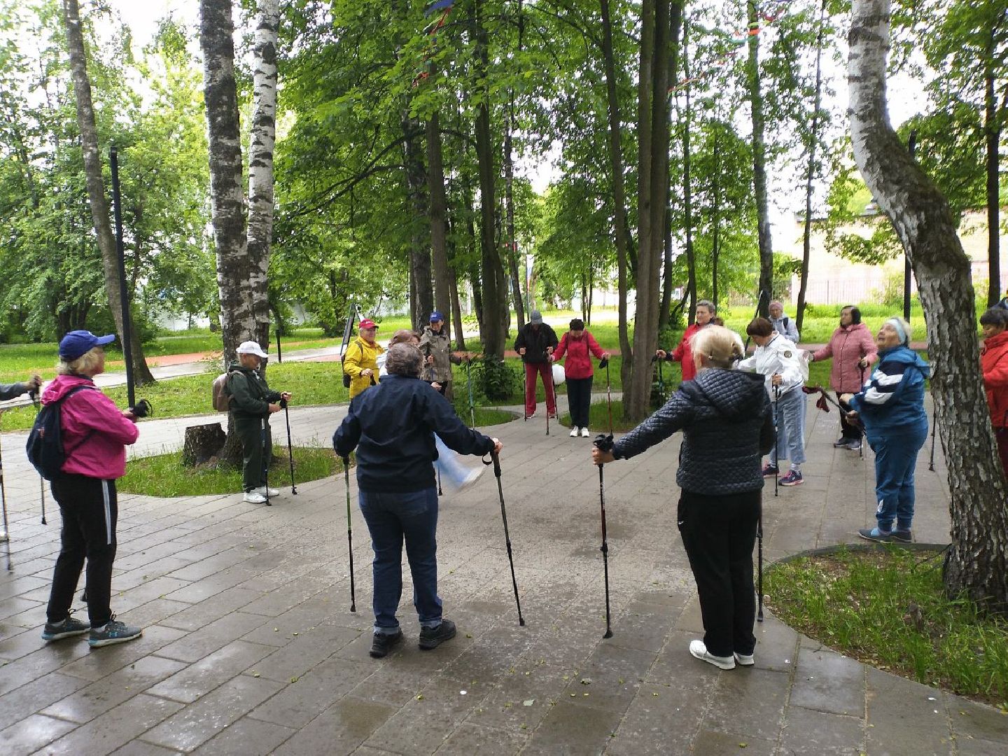 спорт, северная ходьба, активное долголетие, Лосино-Петровский