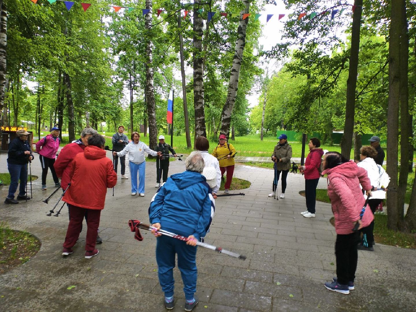 спорт, северная ходьба, активное долголетие, Лосино-Петровский