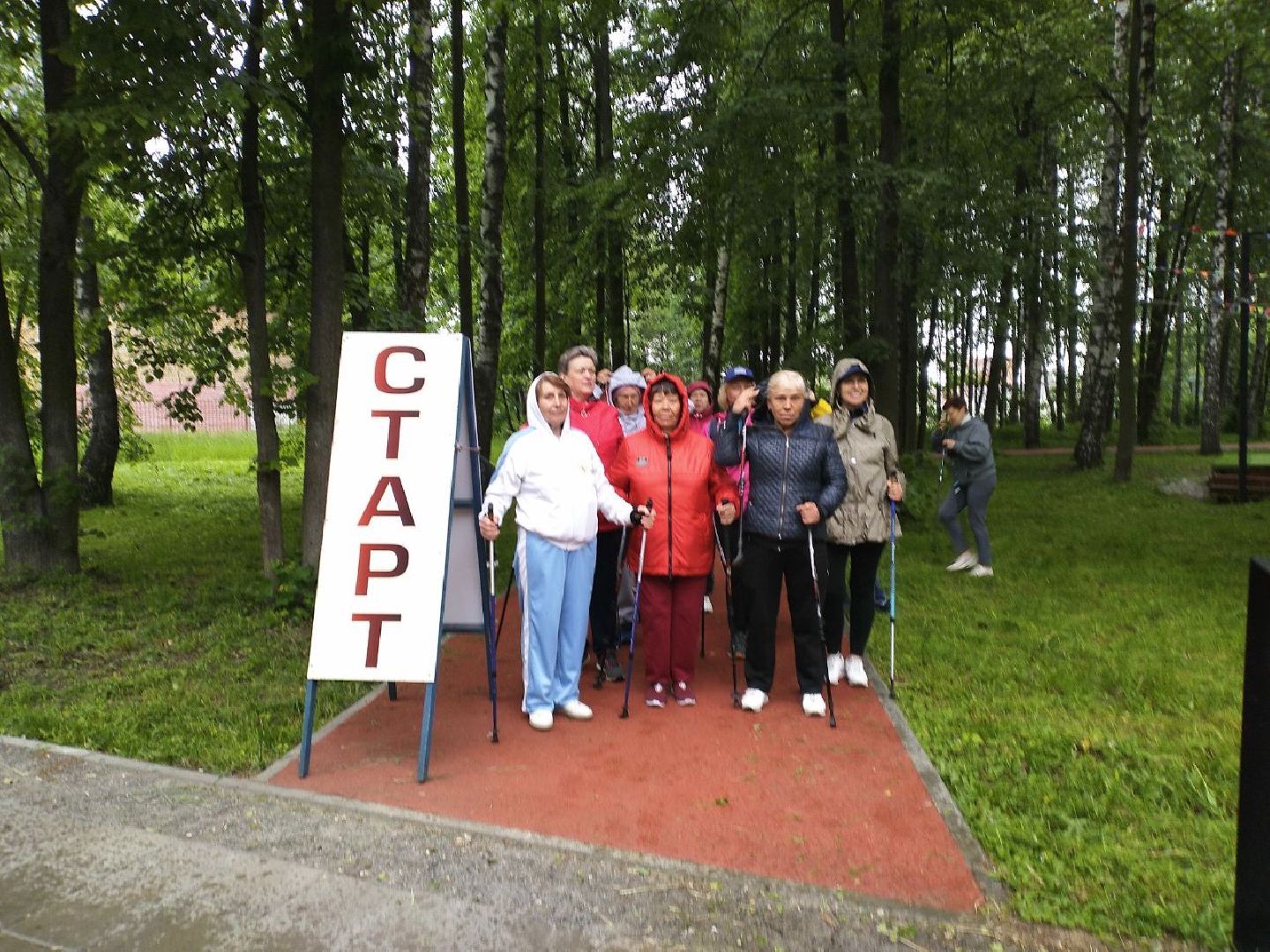 спорт, северная ходьба, активное долголетие, Лосино-Петровский