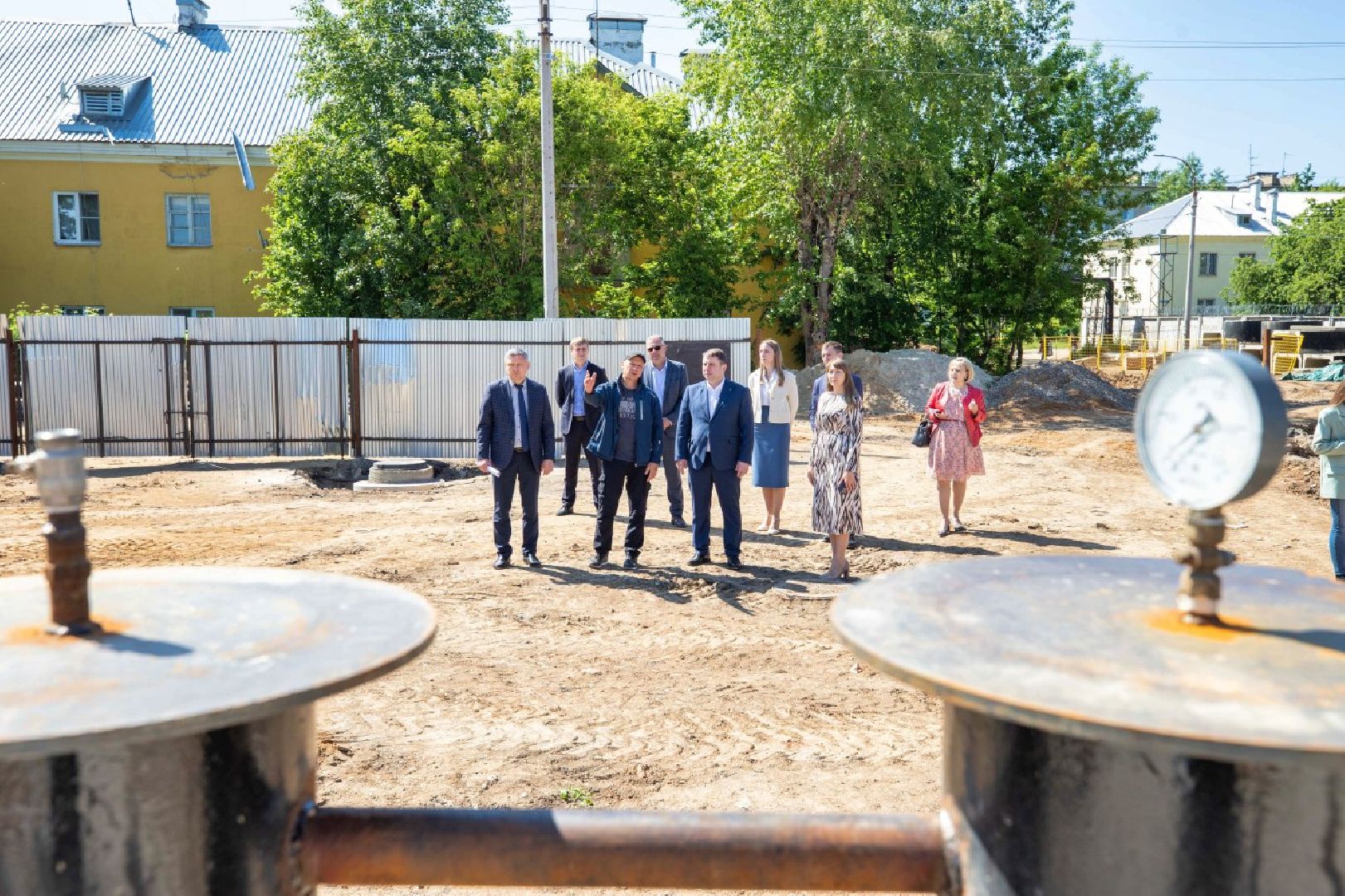 Подольск, глава, благоустройство, сквер, котельная