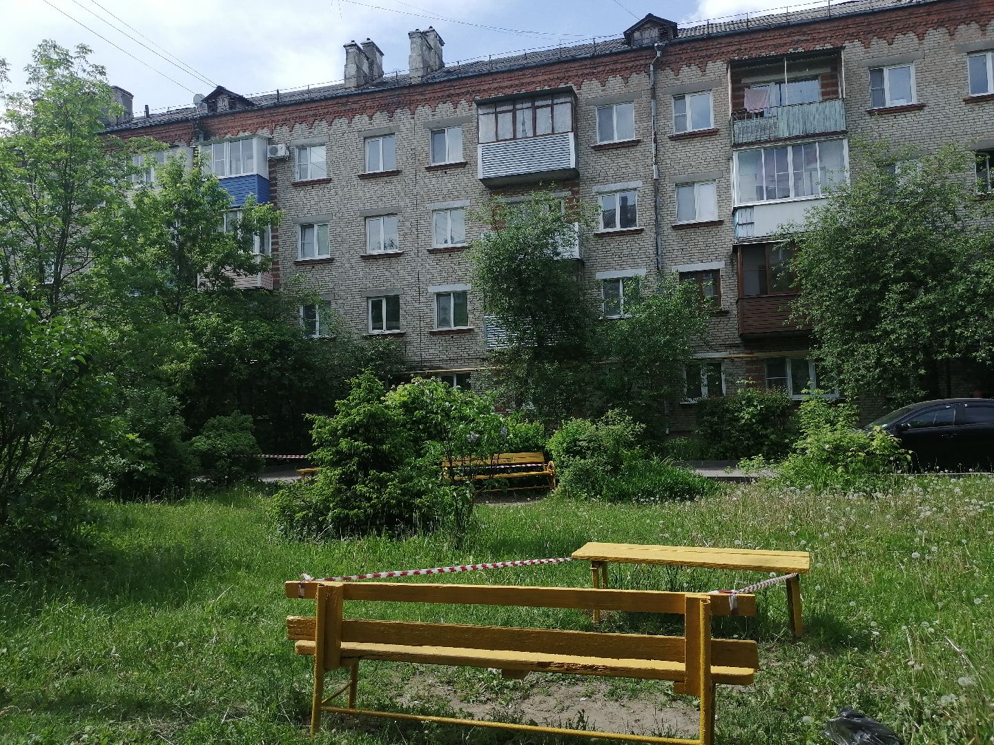 серпухов, двор, лавочки, скамейки, благоустройство, люки,