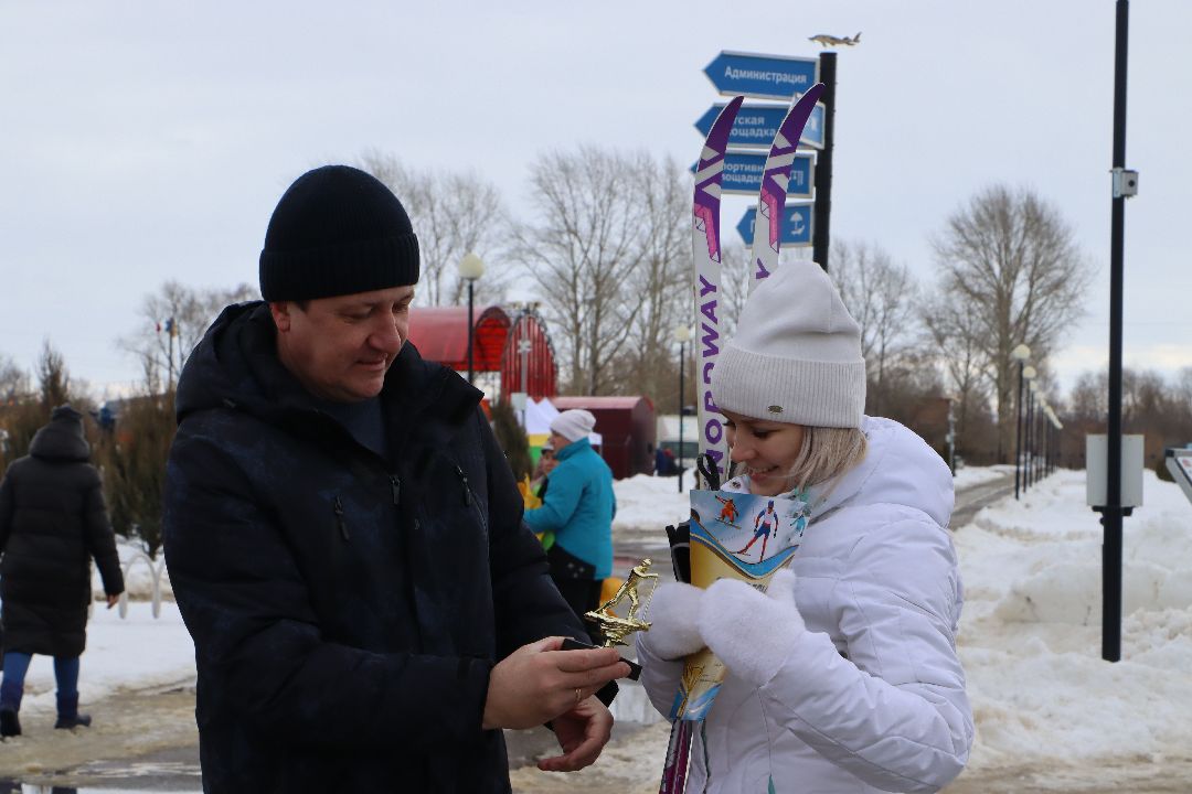 Серебряные Пруды, гонки, лыжня