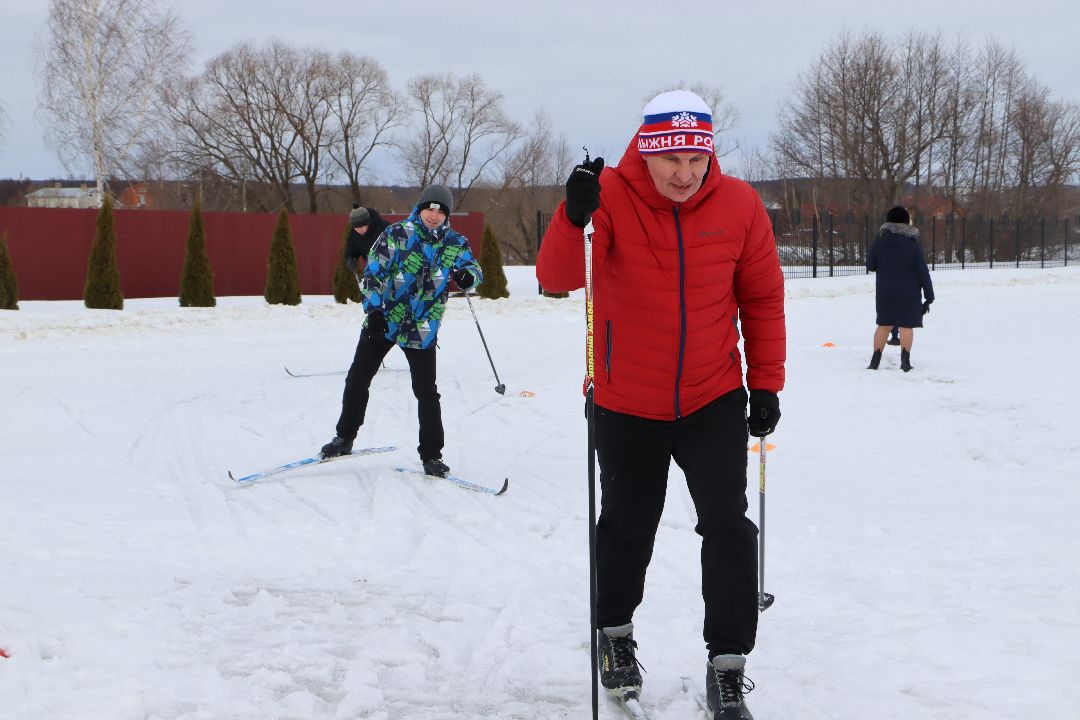 Серебряные Пруды, гонки, лыжня